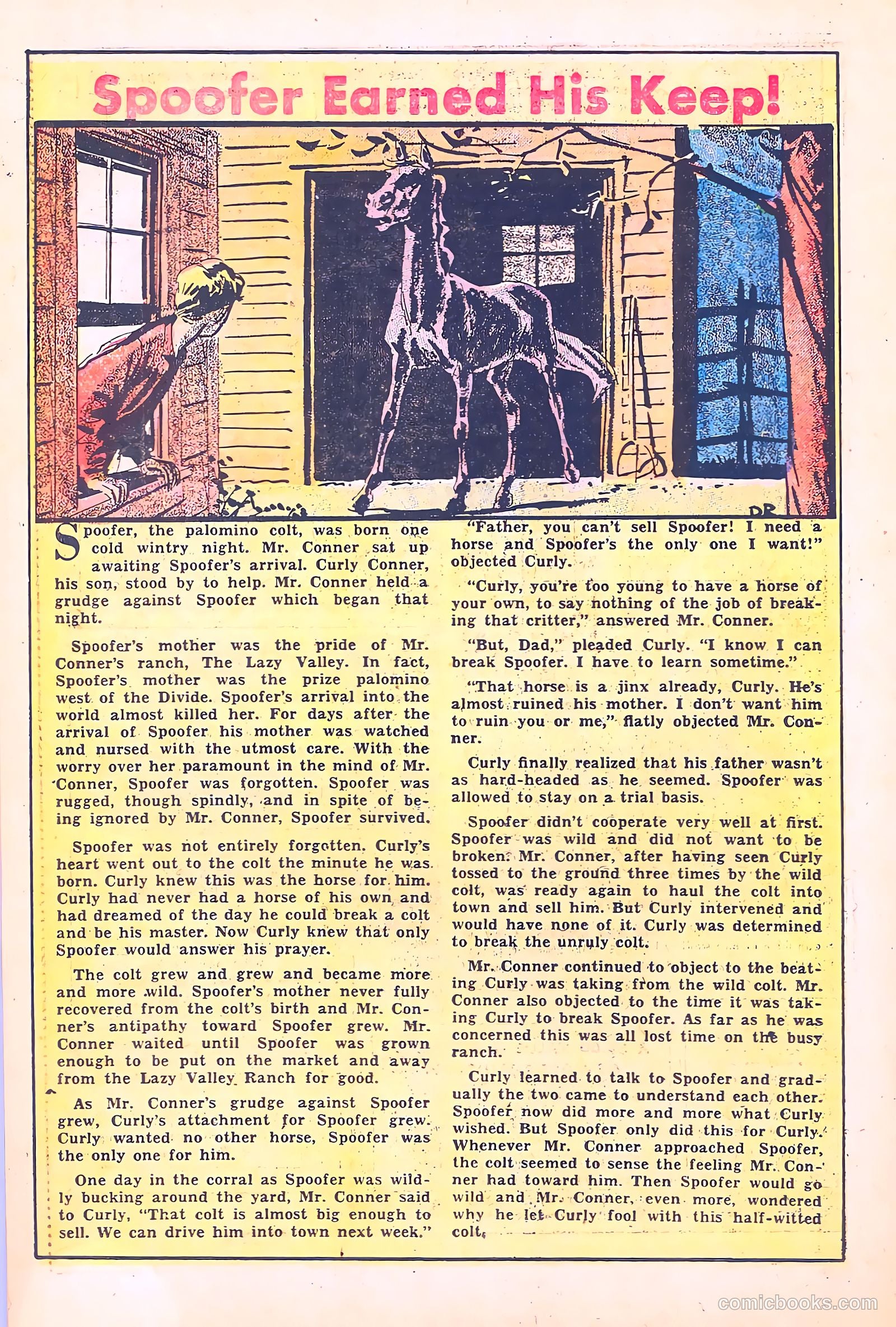 Black Diamond Western #39 (1952) — page 25 of 37