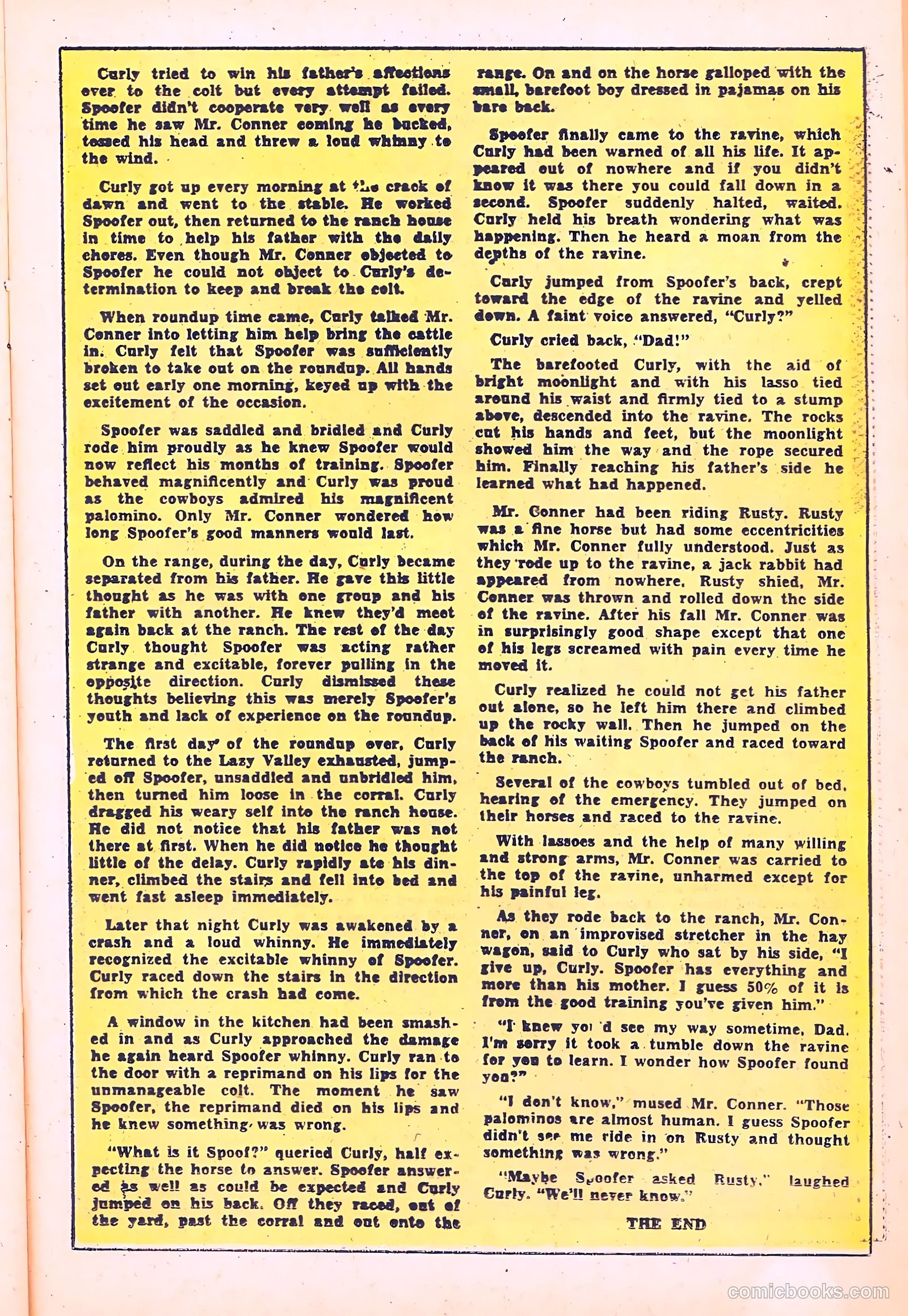 Black Diamond Western #39 (1952) — page 26 of 37