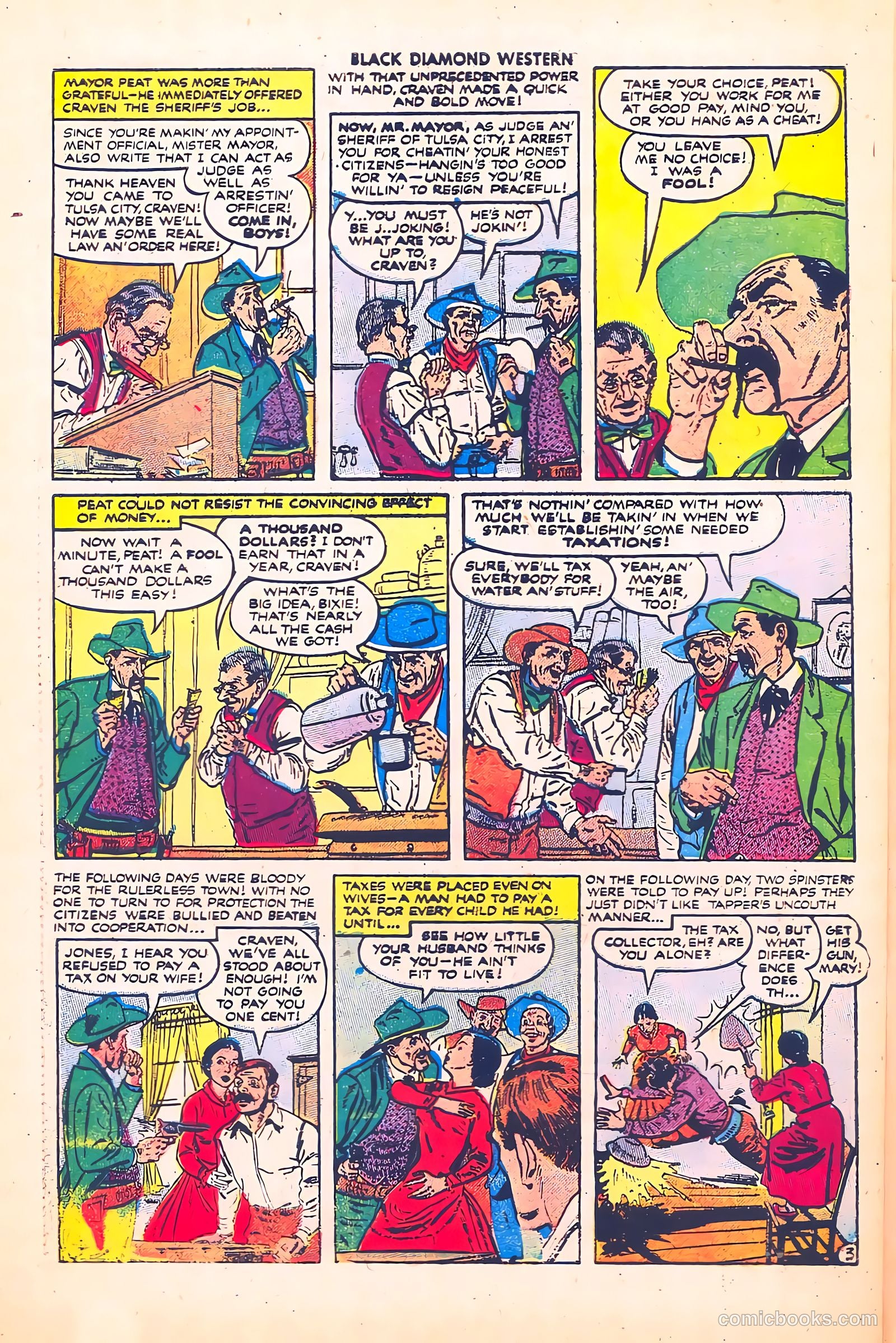 Black Diamond Western #39 (1952) — page 29 of 37
