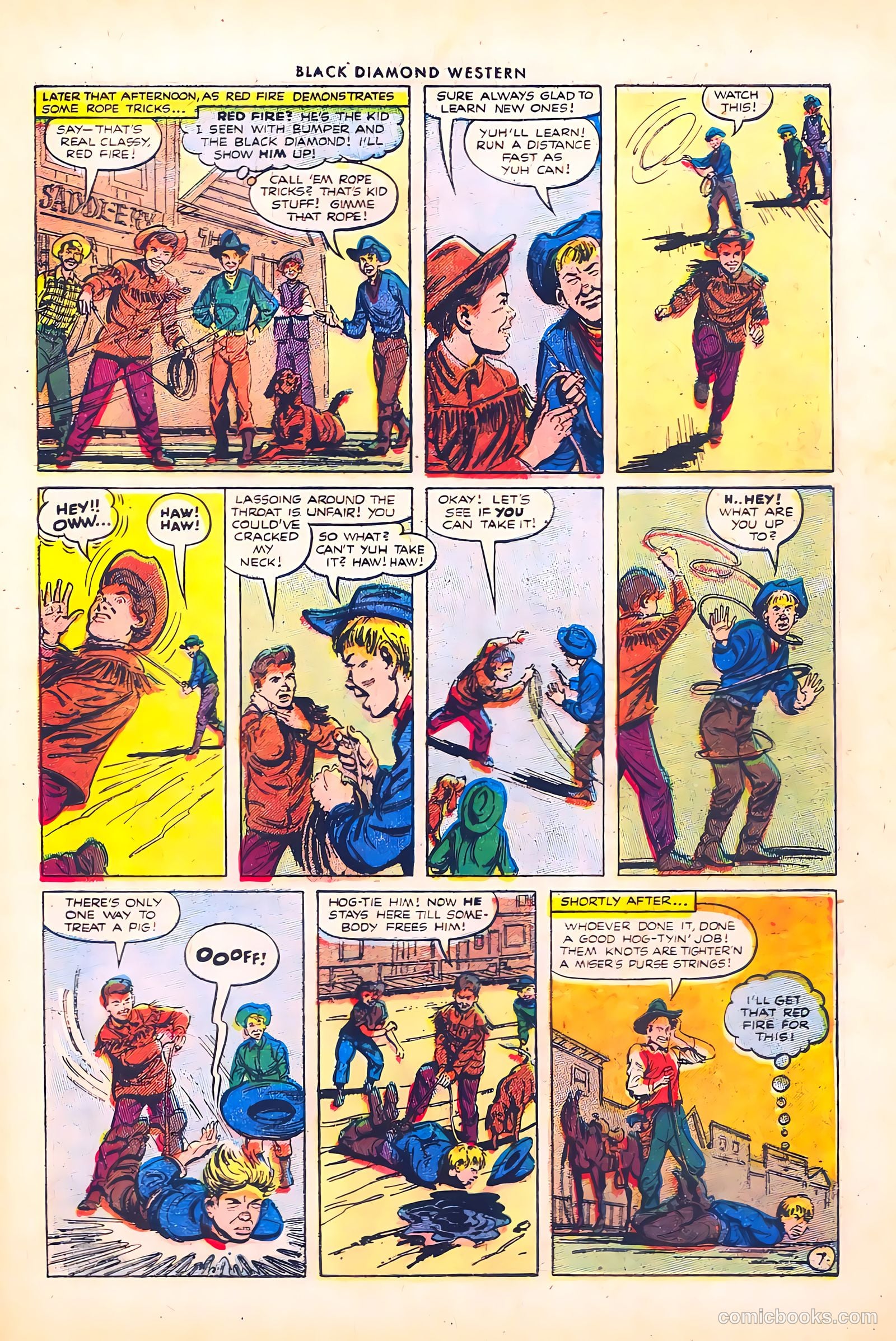 Black Diamond Western #40 (1952, Lev Gleason Publications, Inc.) — page 10 of 37