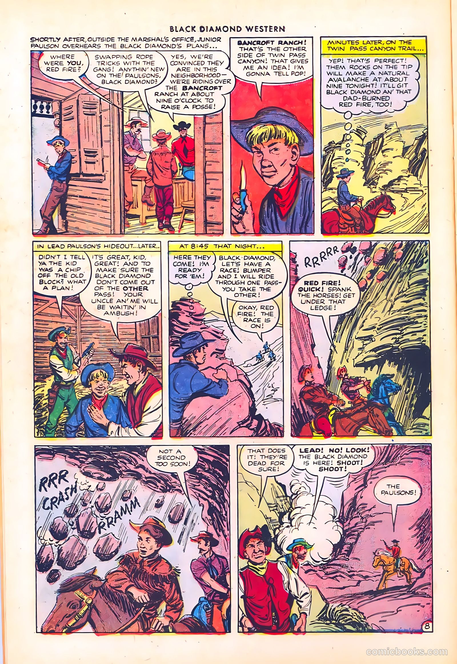Black Diamond Western #40 (1952, Lev Gleason Publications, Inc.) — page 11 of 37