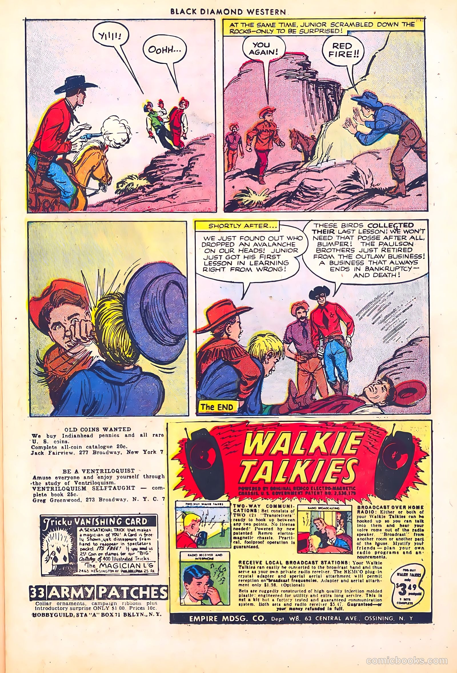 Black Diamond Western #40 (1952, Lev Gleason Publications, Inc.) — page 12 of 37
