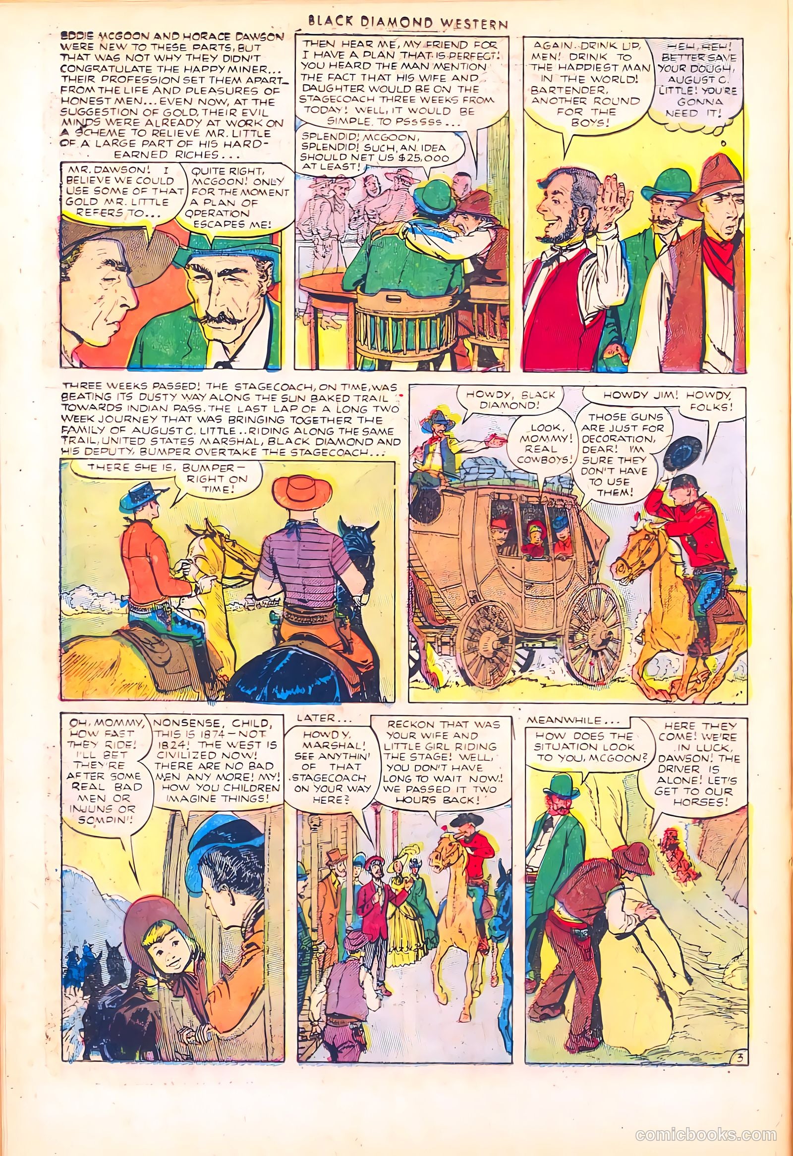 Black Diamond Western #40 (1952, Lev Gleason Publications, Inc.) — page 17 of 37