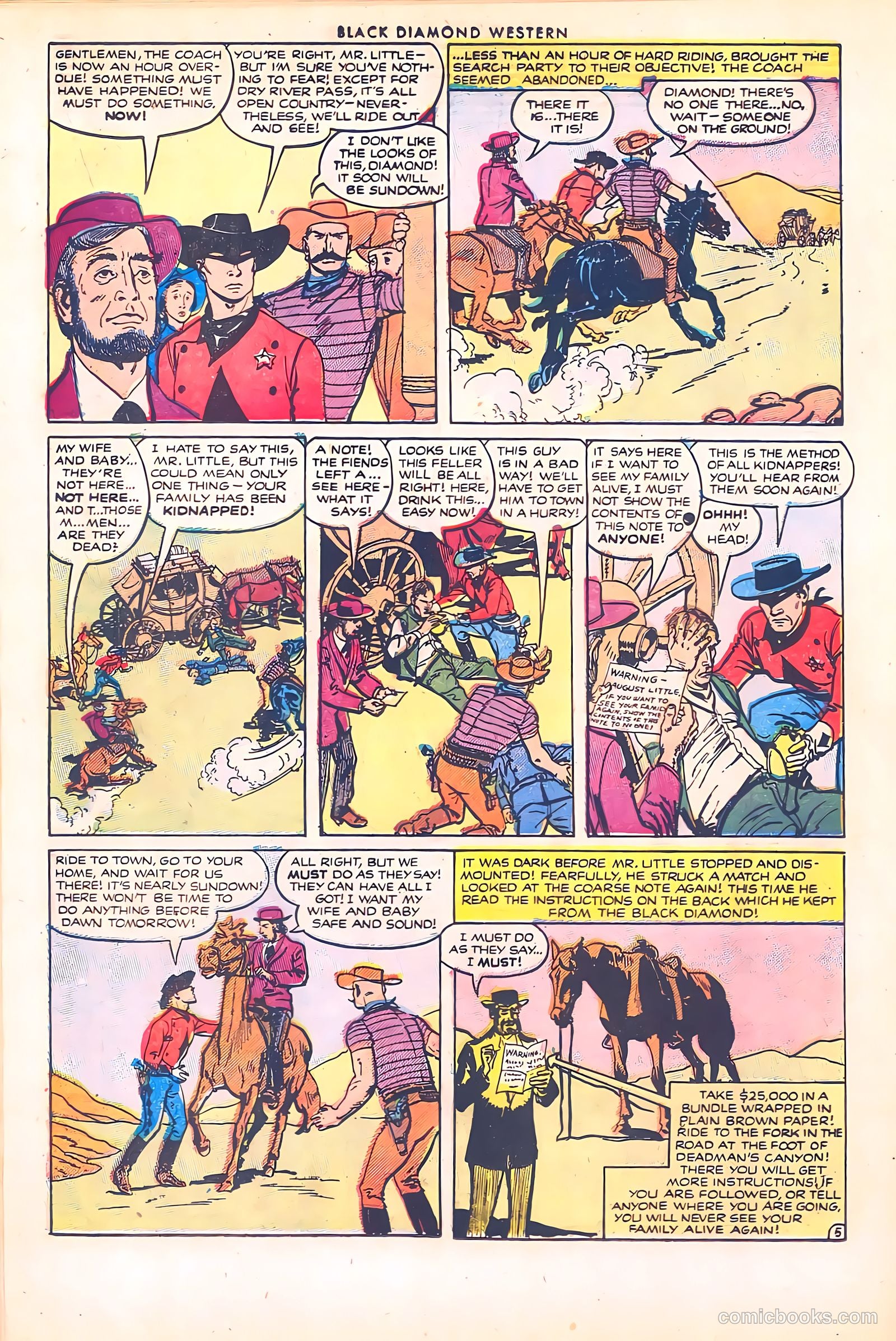 Black Diamond Western #40 (1952, Lev Gleason Publications, Inc.) — page 19 of 37