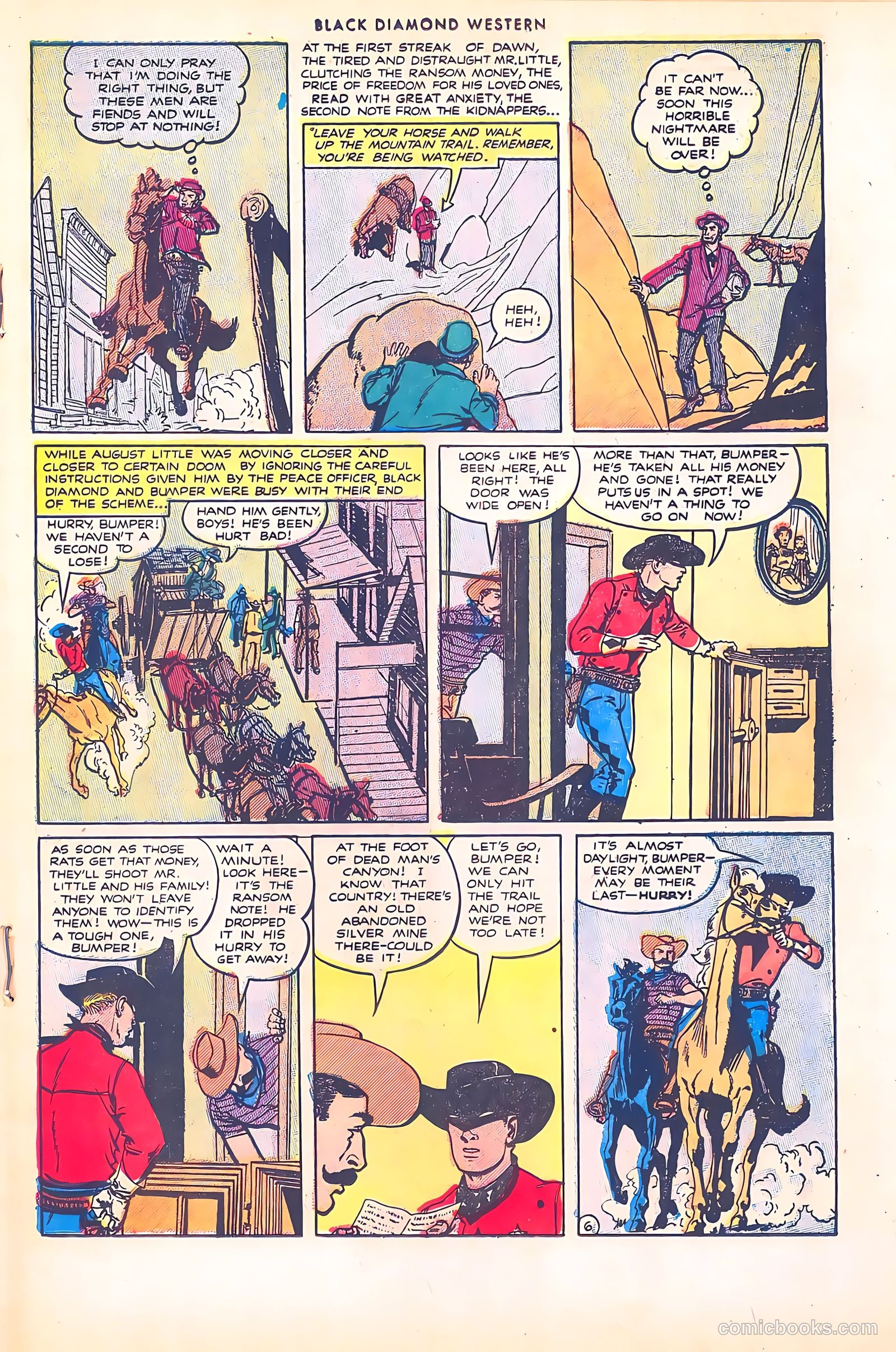 Black Diamond Western #40 (1952, Lev Gleason Publications, Inc.) — page 20 of 37