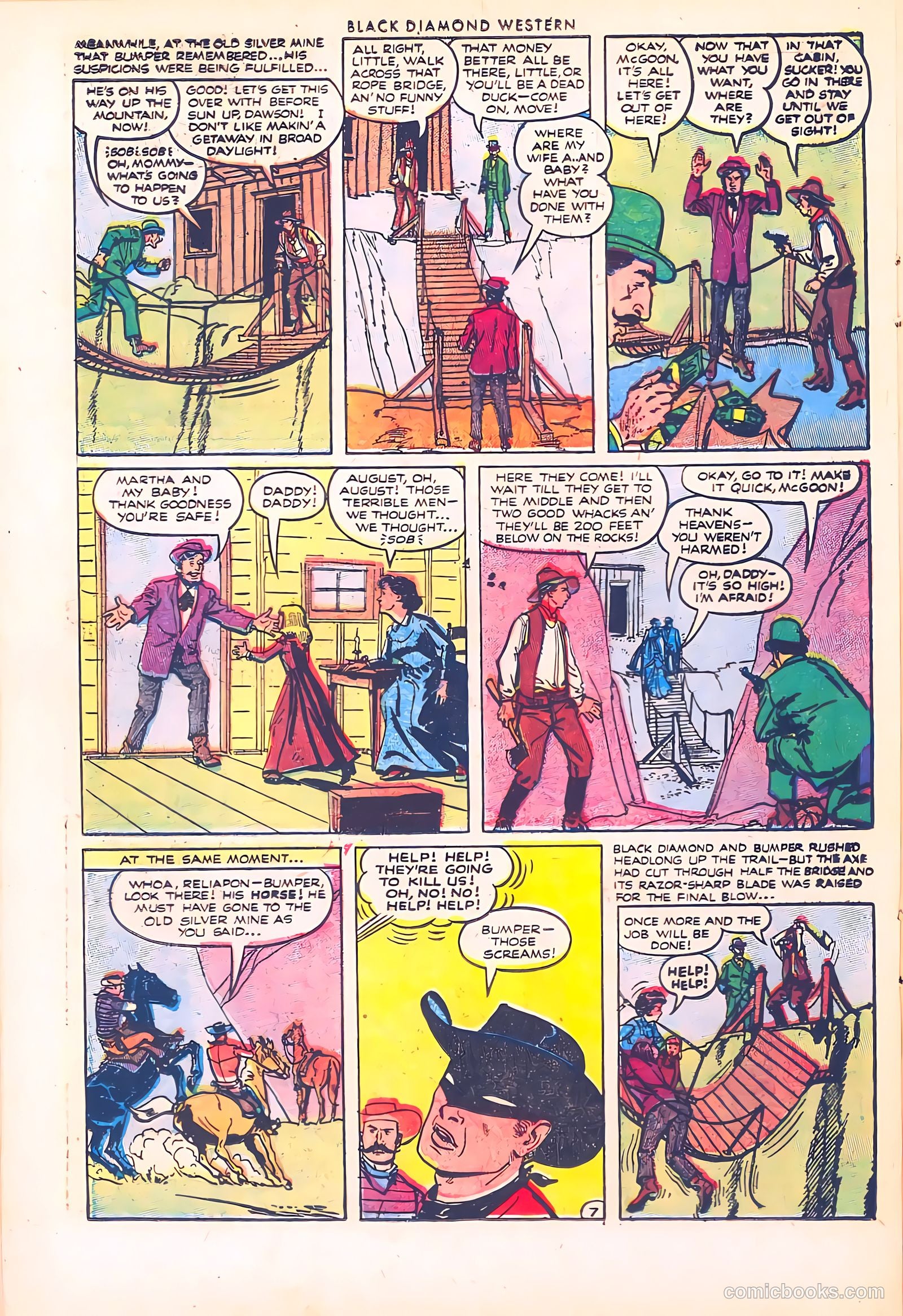 Black Diamond Western #40 (1952, Lev Gleason Publications, Inc.) — page 21 of 37