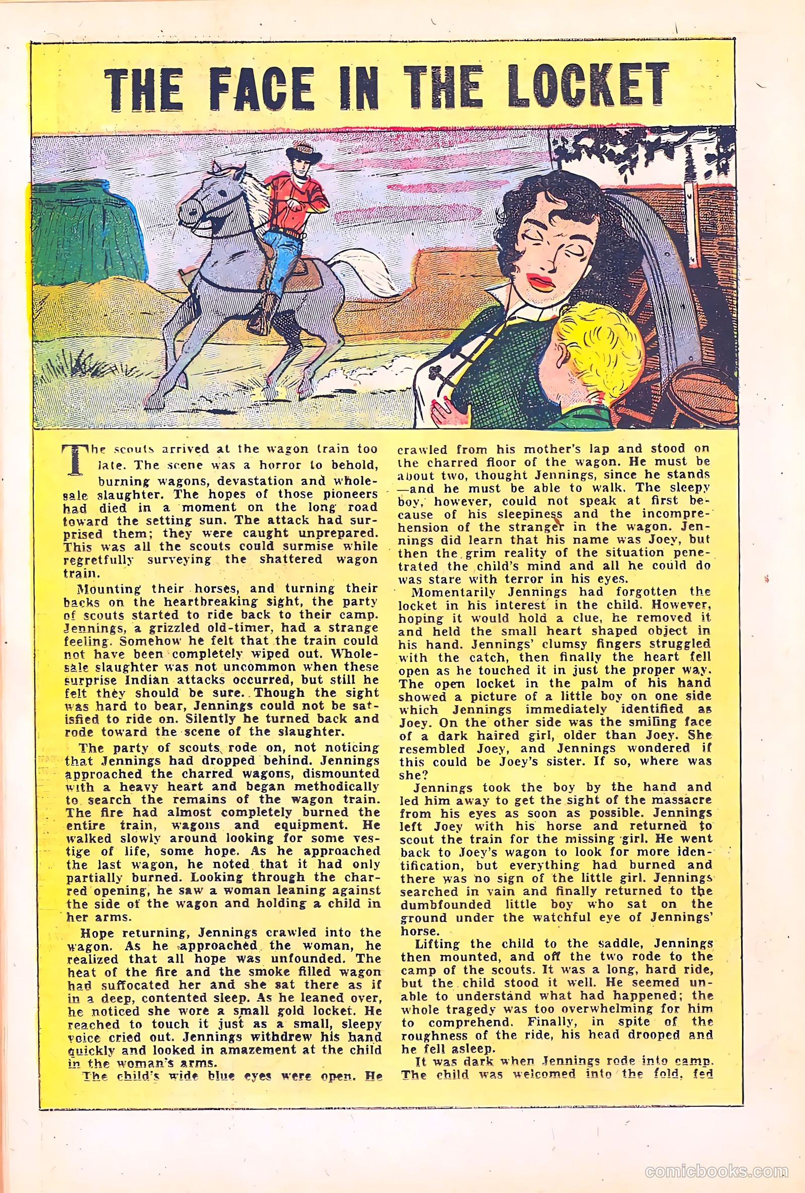 Black Diamond Western #40 (1952, Lev Gleason Publications, Inc.) — page 23 of 37