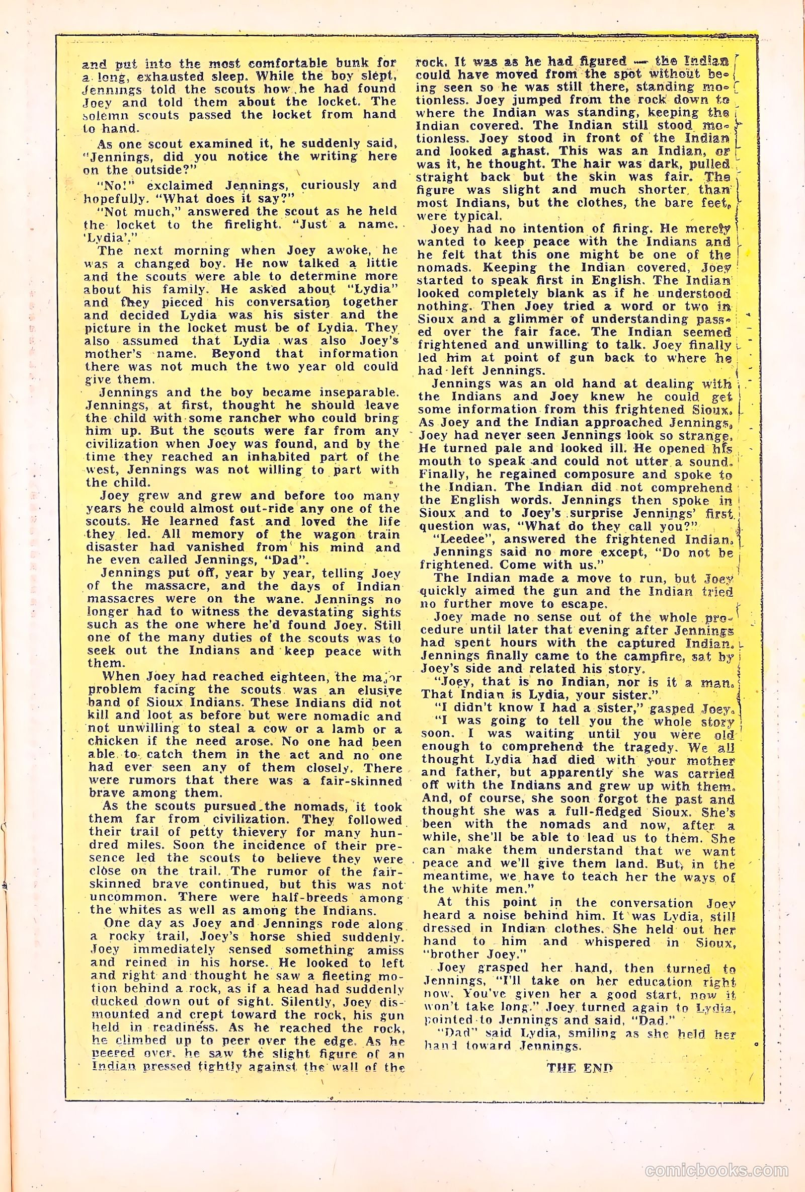Black Diamond Western #40 (1952, Lev Gleason Publications, Inc.) — page 24 of 37