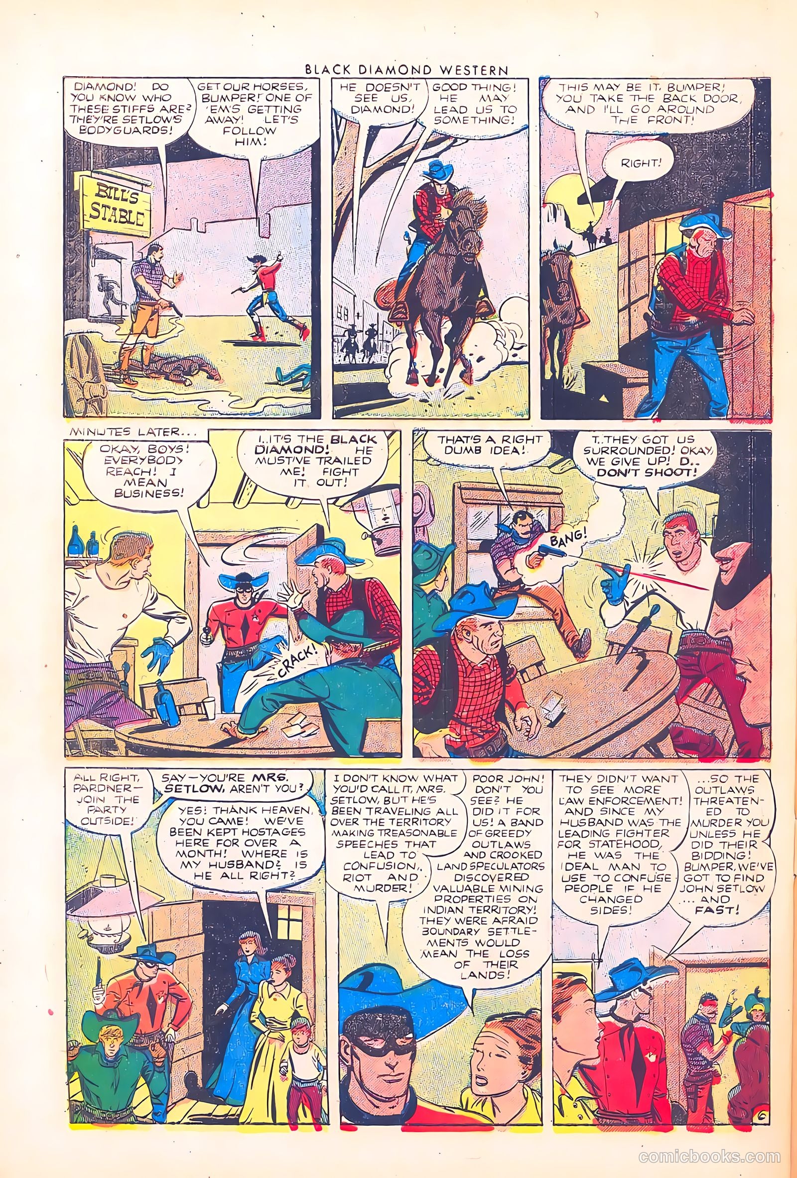 Black Diamond Western #40 (1952, Lev Gleason Publications, Inc.) — page 31 of 37