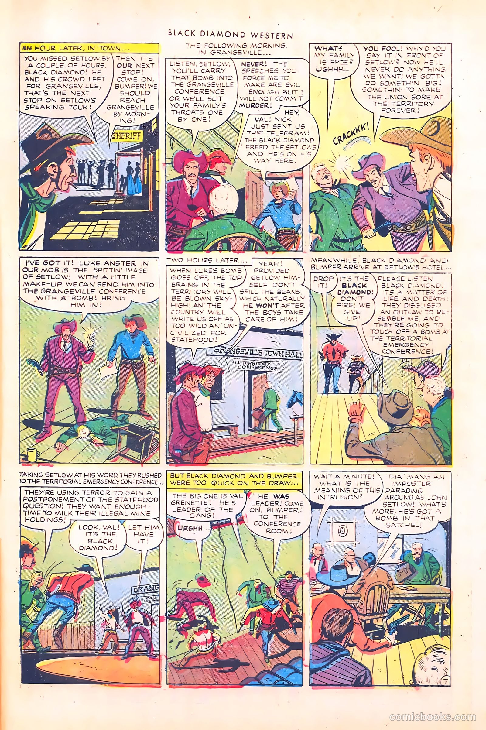 Black Diamond Western #40 (1952, Lev Gleason Publications, Inc.) — page 32 of 37