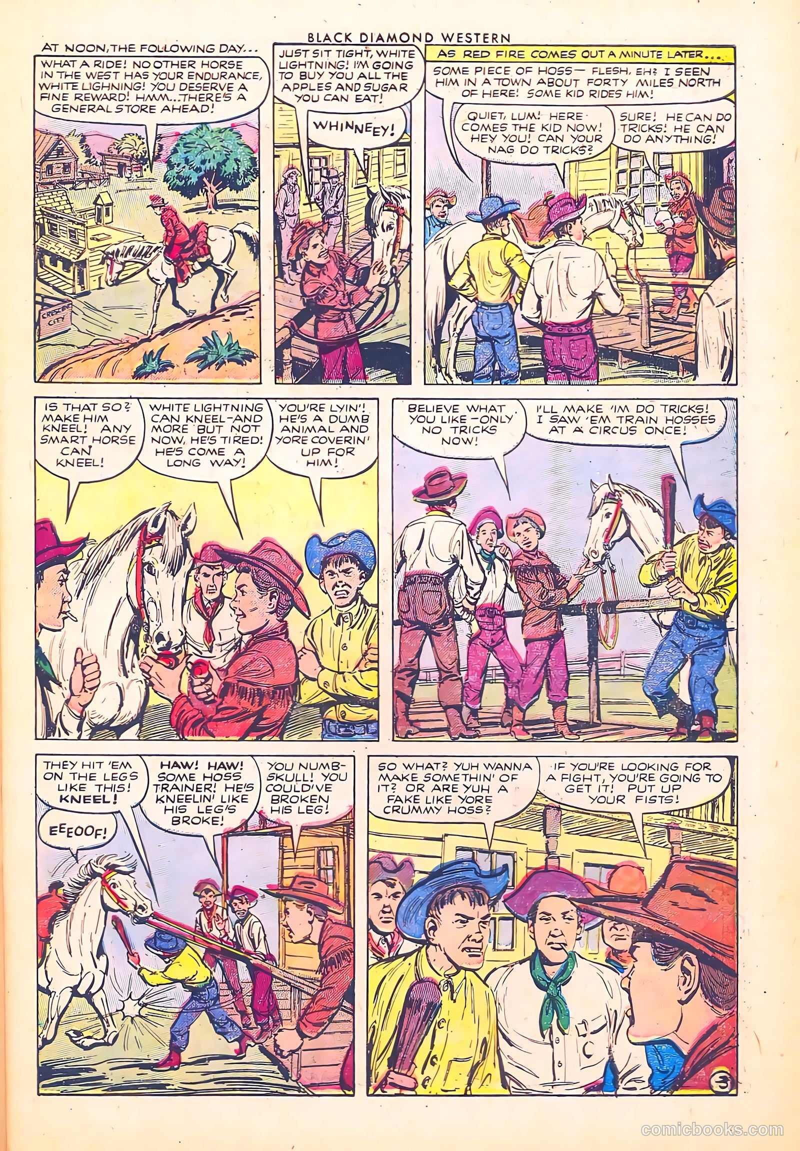 Black Diamond Western #41 (1952) — page 6 of 37