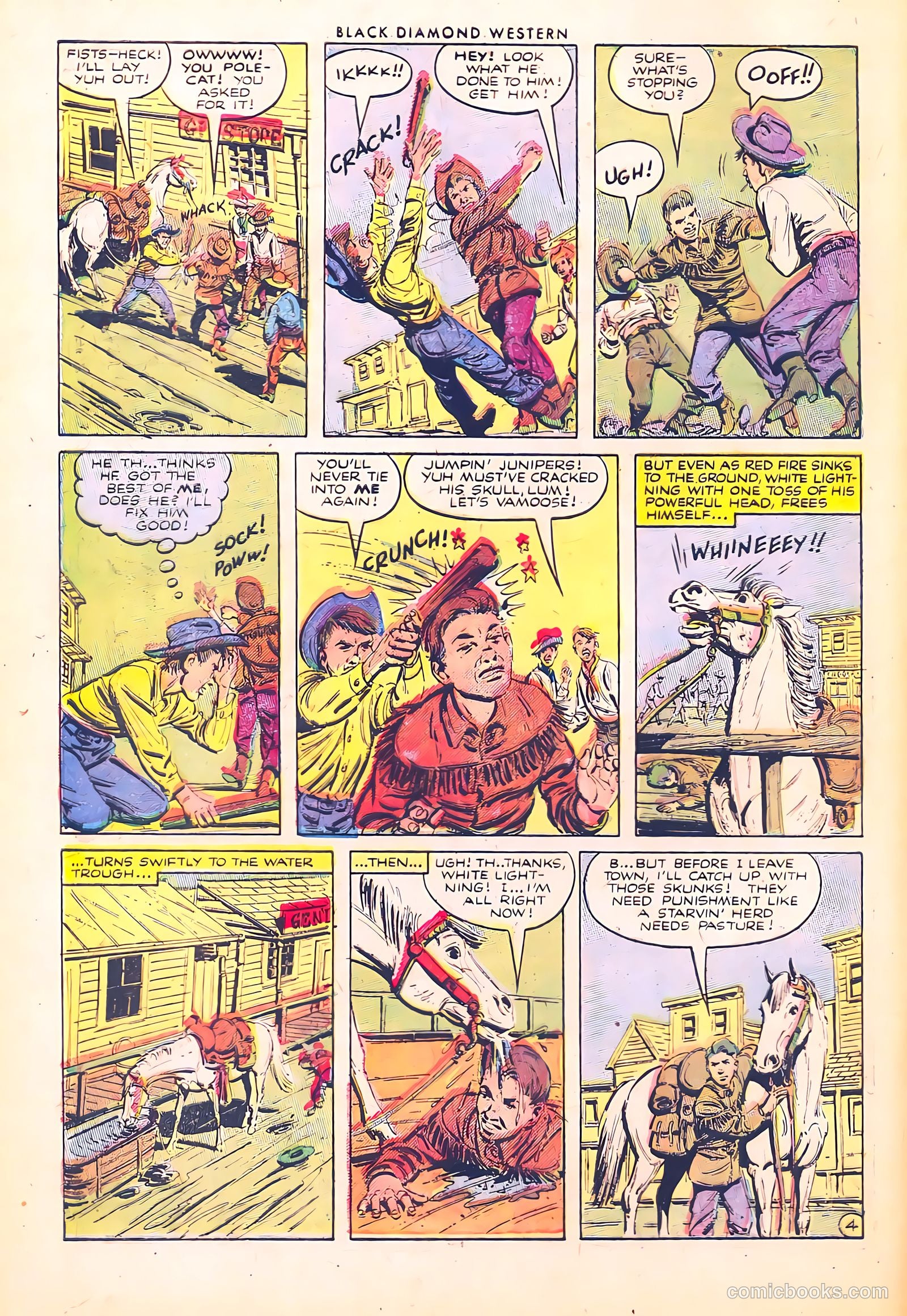 Black Diamond Western #41 (1952) — page 7 of 37