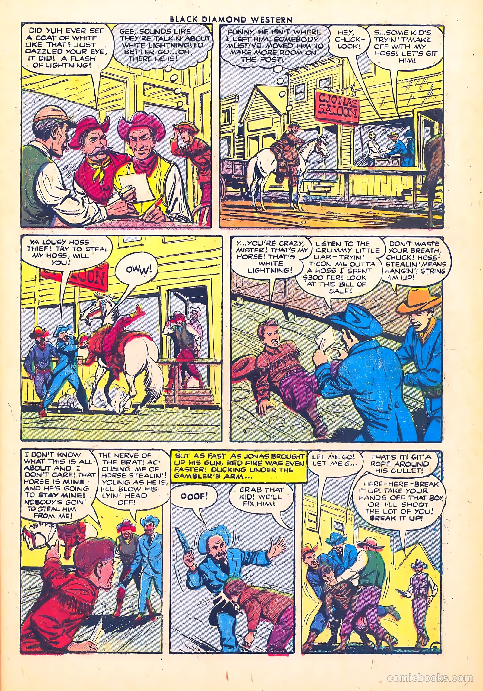 Black Diamond Western #41 (1952) — page 10 of 37