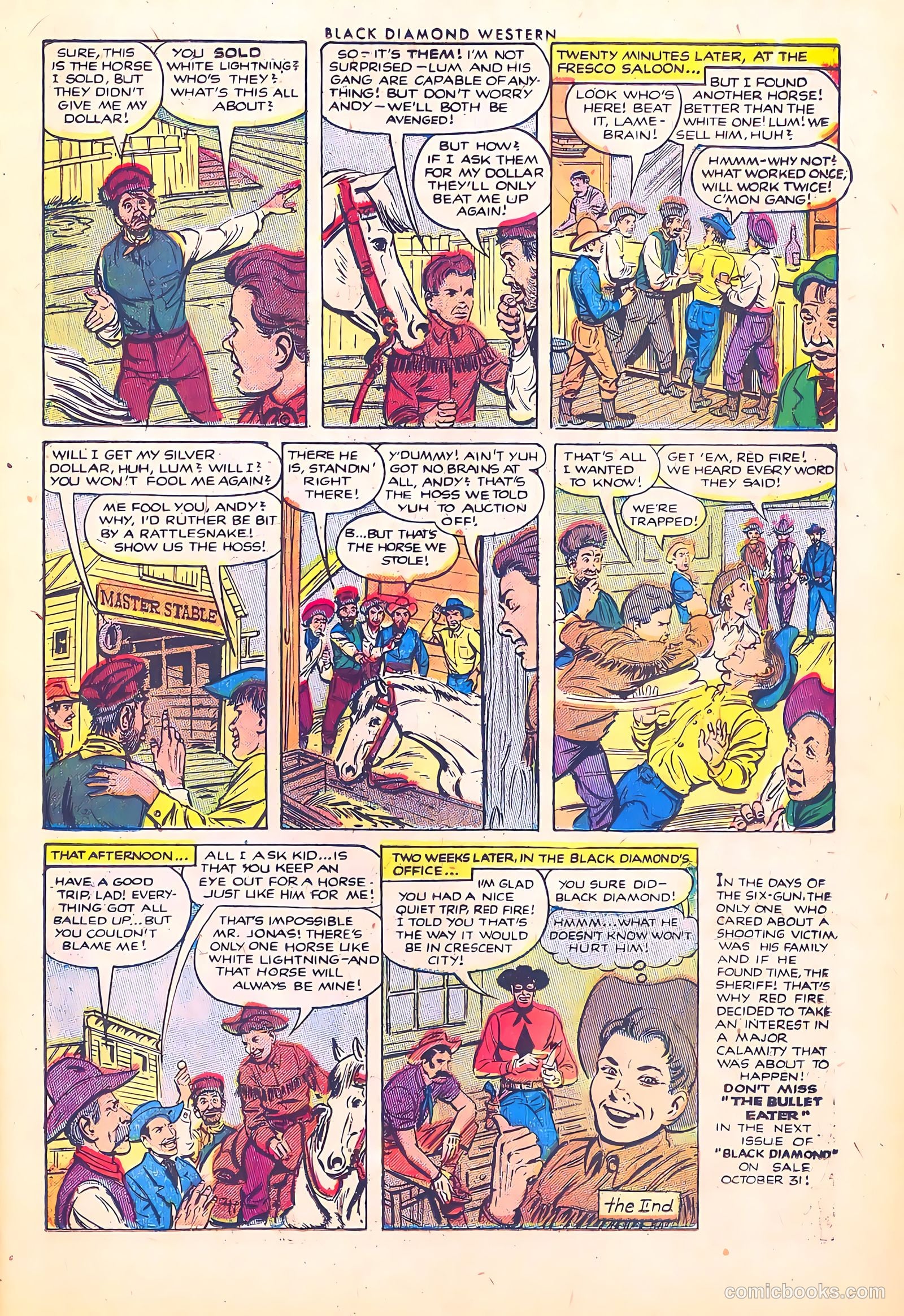 Black Diamond Western #41 (1952) — page 12 of 37