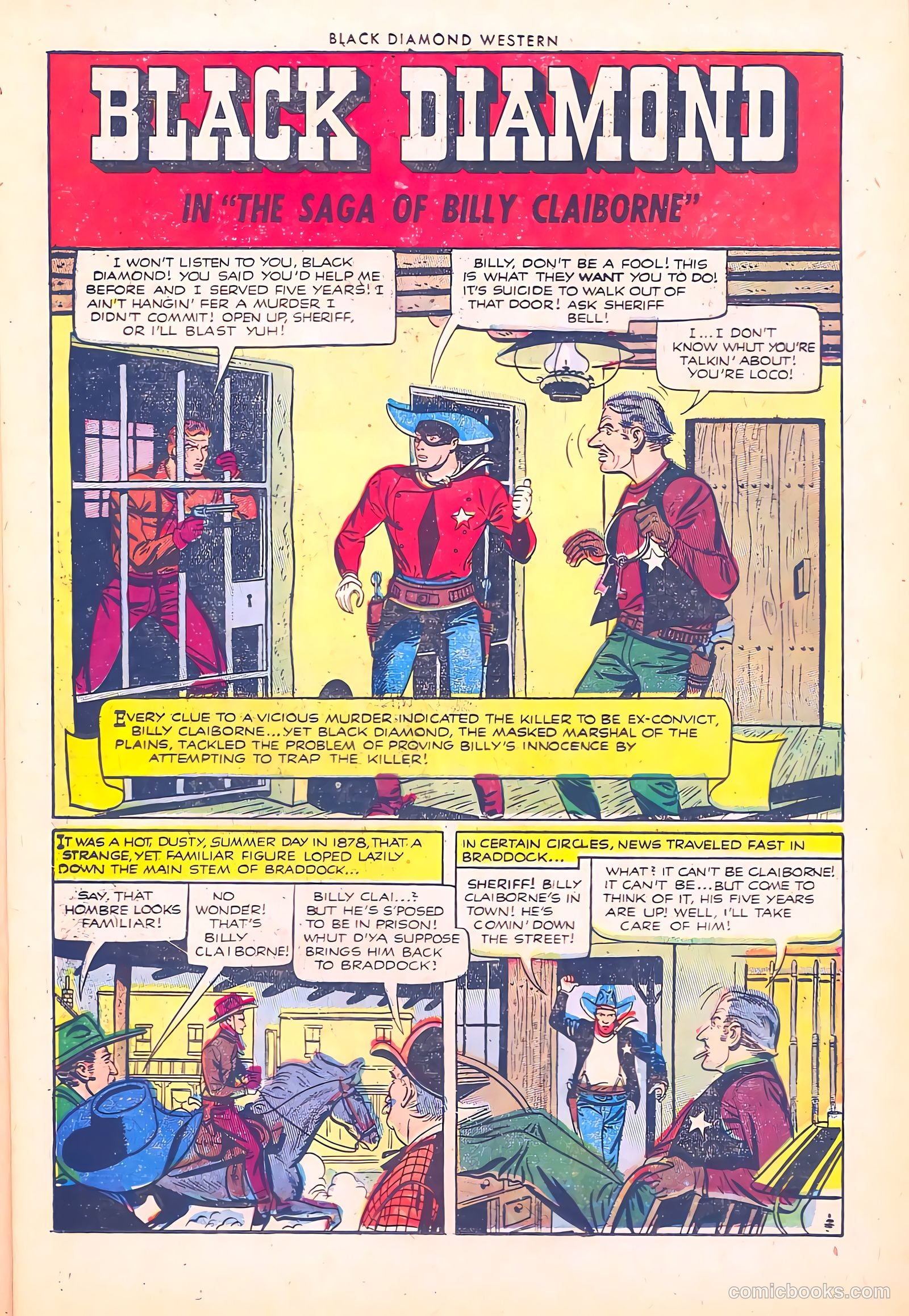 Black Diamond Western #41 (1952) — page 14 of 37