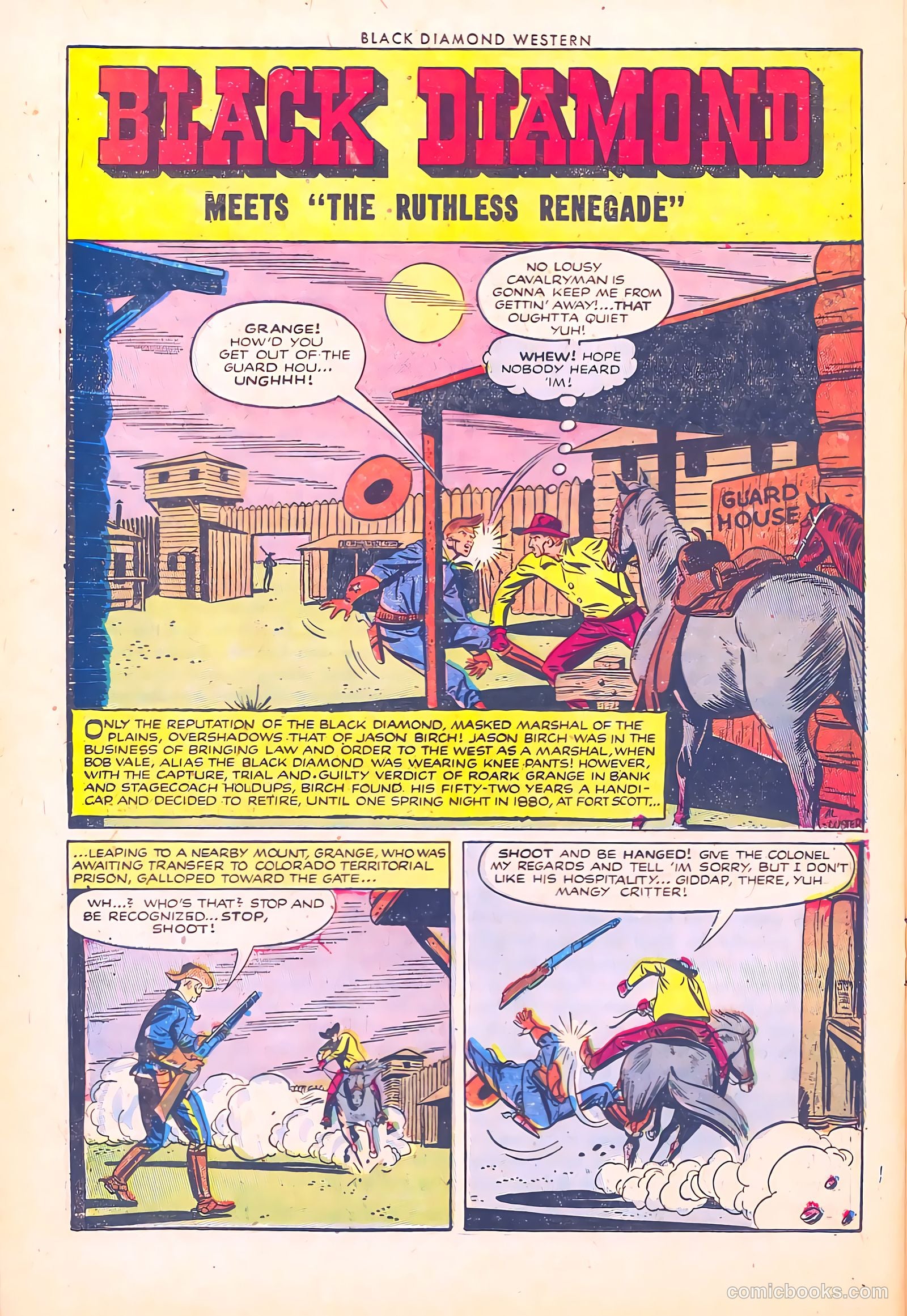 Black Diamond Western #41 (1952) — page 25 of 37