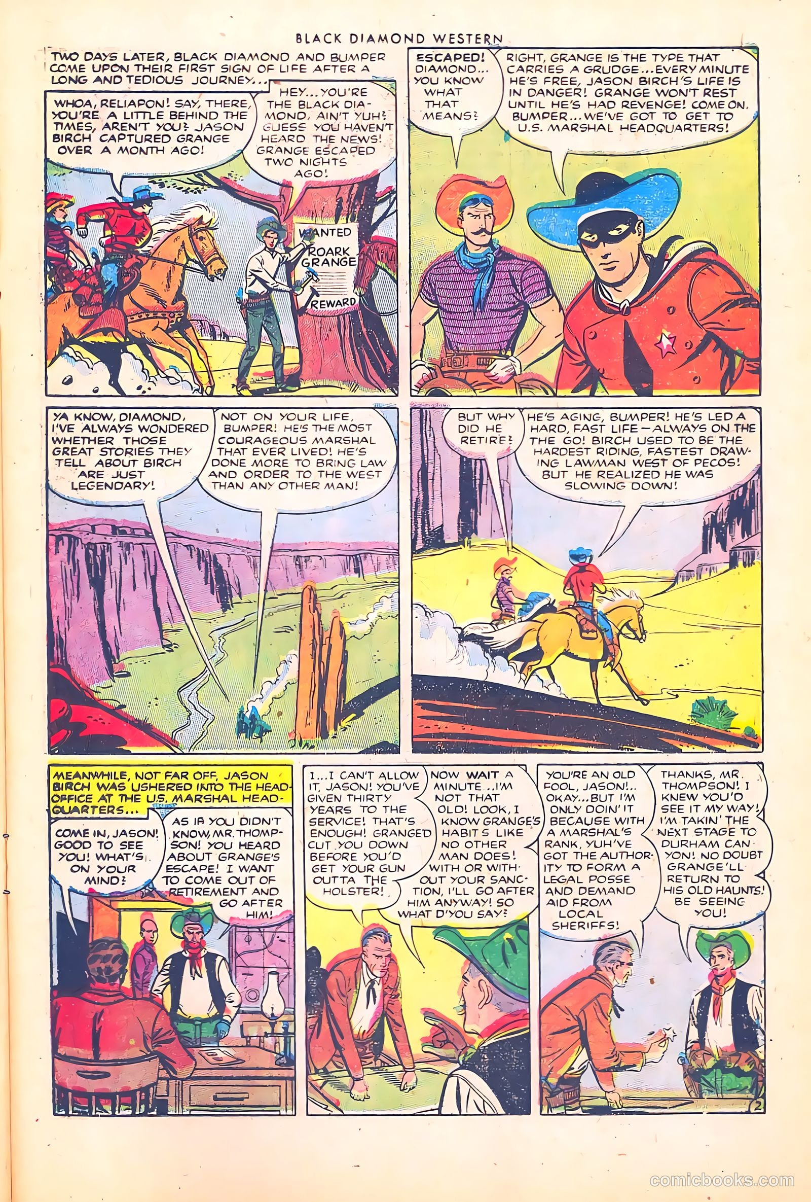Black Diamond Western #41 (1952) — page 26 of 37