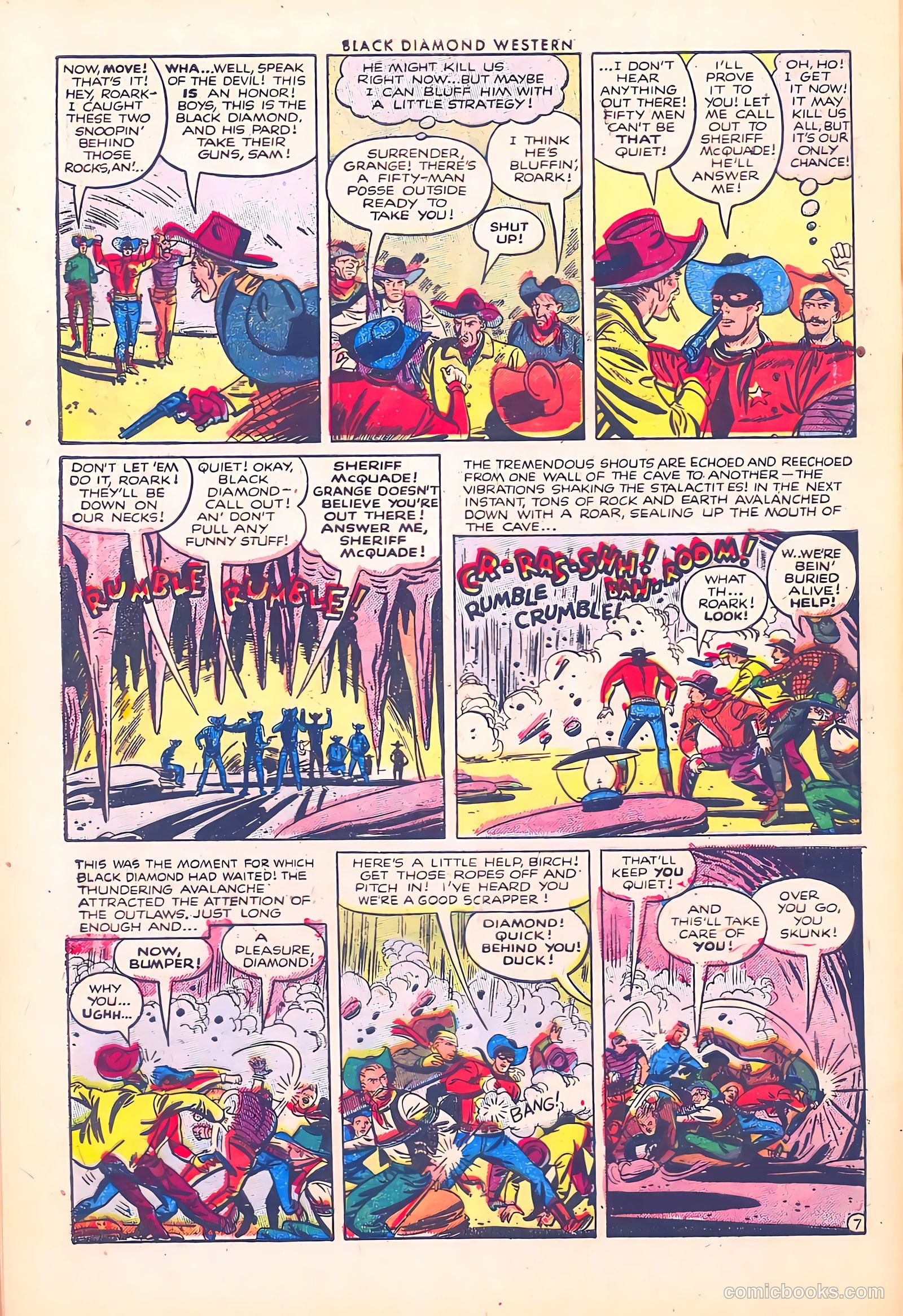 Black Diamond Western #41 (1952) — page 31 of 37