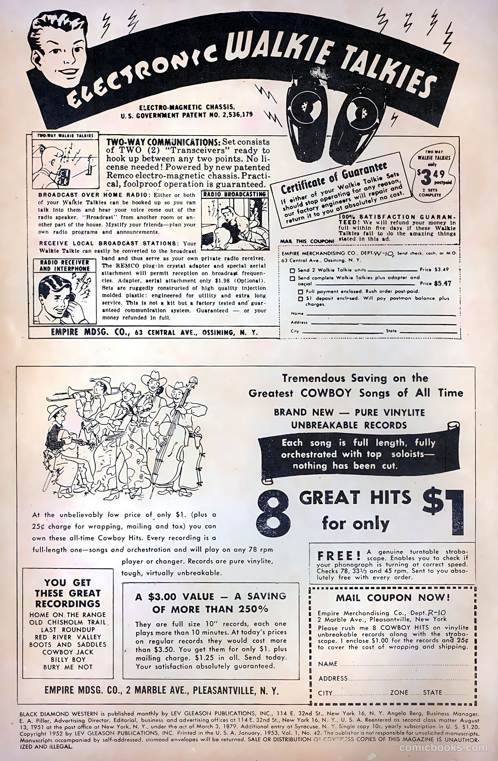 Black Diamond Western #42 (1953) — page 2