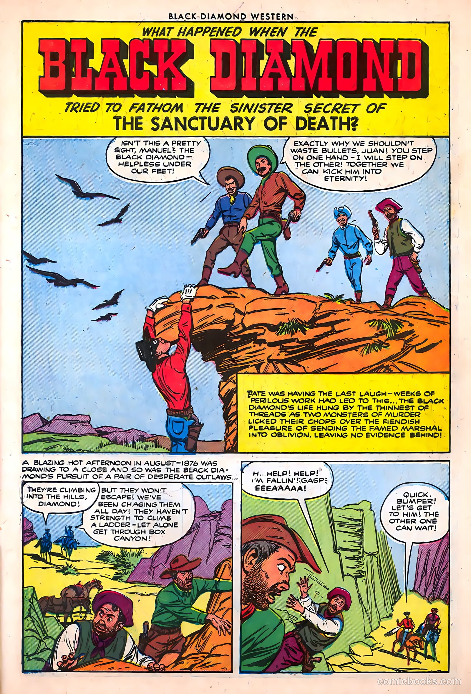 Black Diamond Western #42 (1953) — page 3