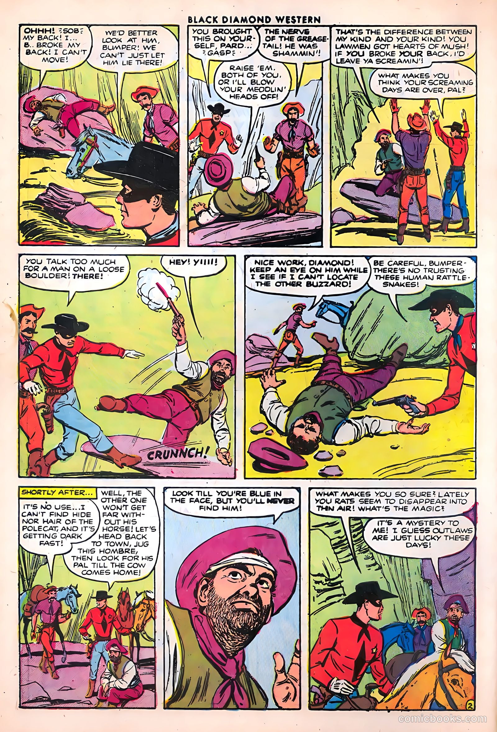 Black Diamond Western #42 (1953) — page 4