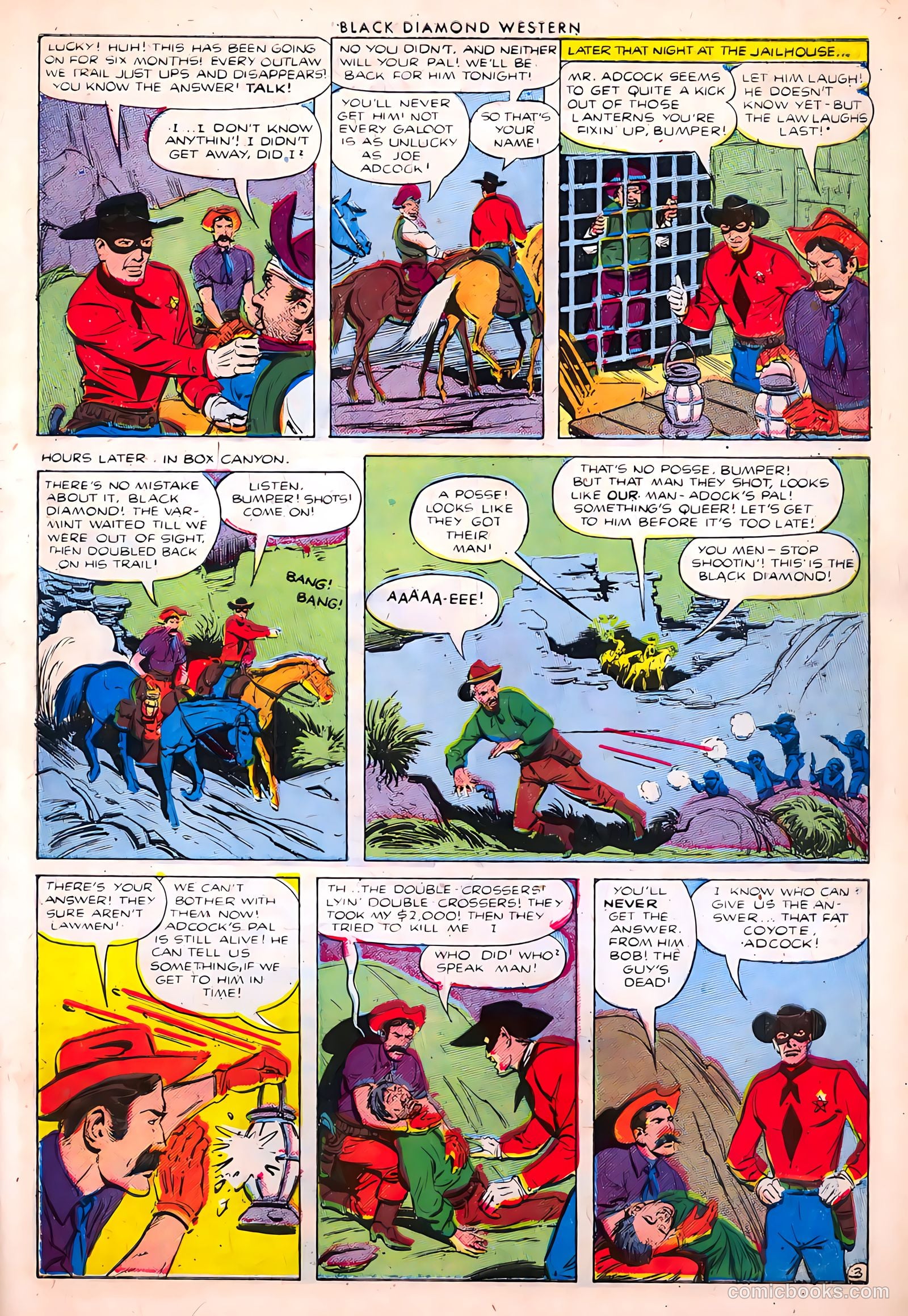 Black Diamond Western #42 (1953) — page 5