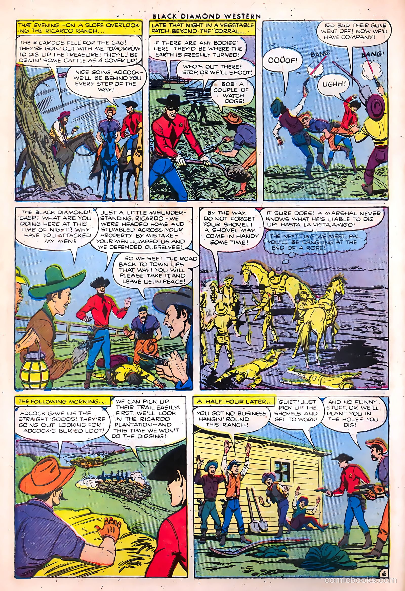 Black Diamond Western #42 (1953) — page 8