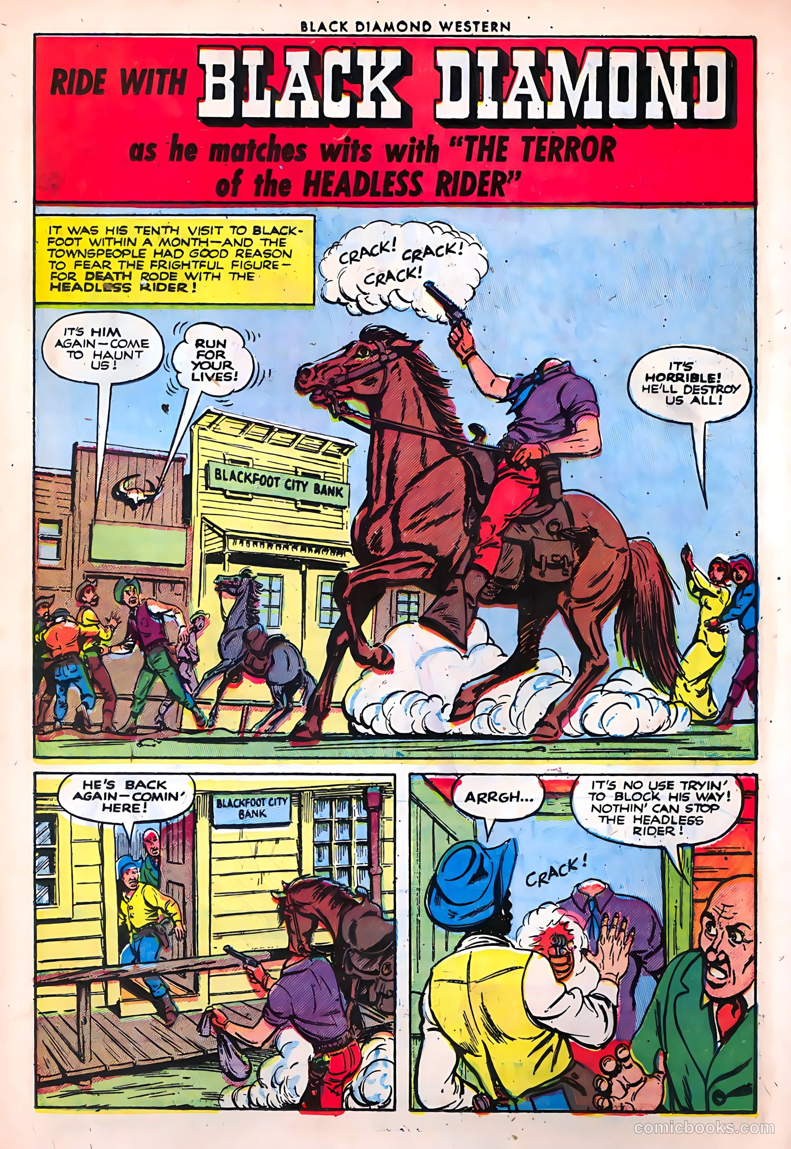 Black Diamond Western #42 (1953) — page 12