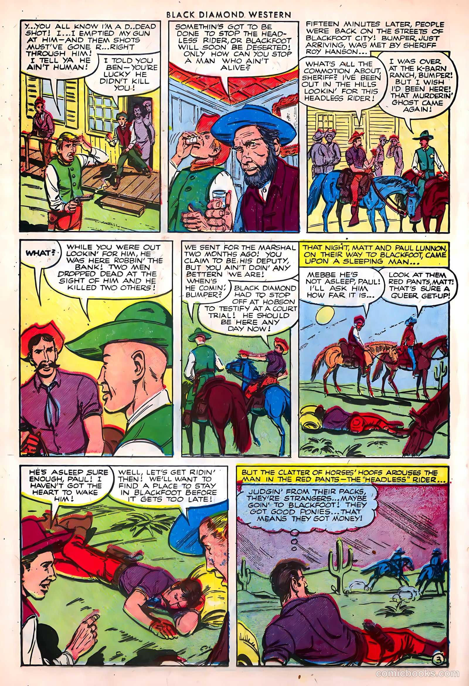 Black Diamond Western #42 (1953) — page 14