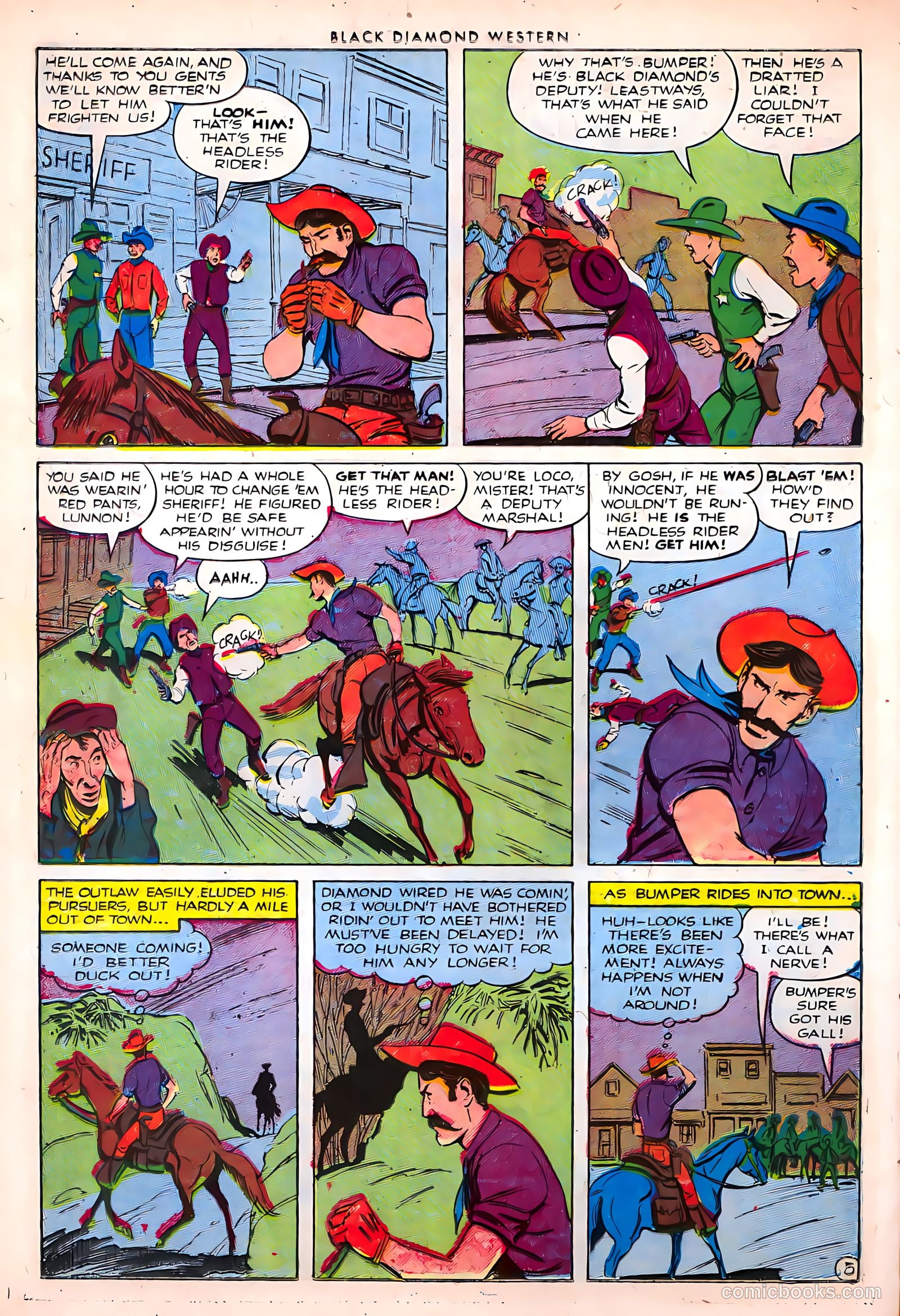 Black Diamond Western #42 (1953) — page 16