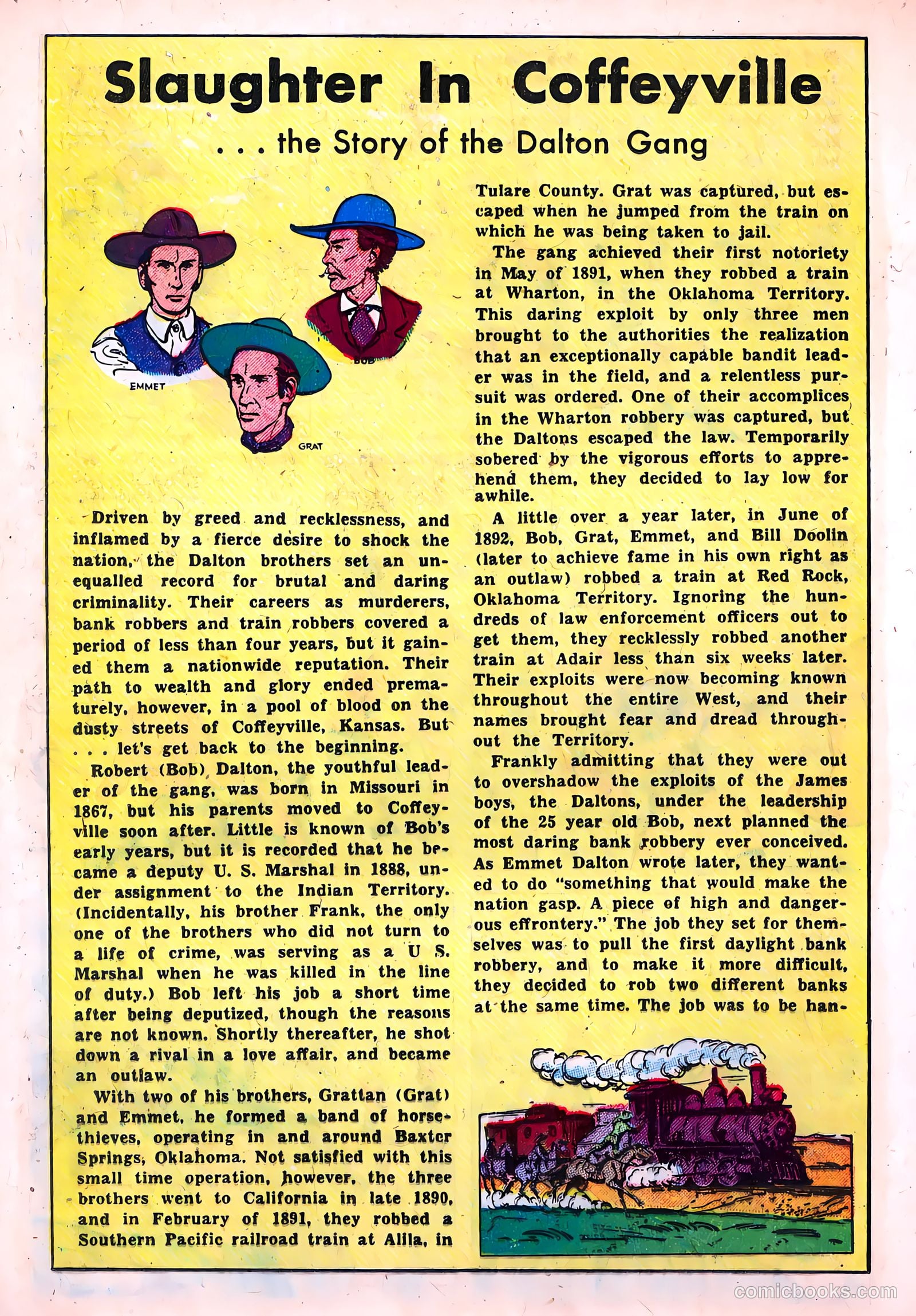 Black Diamond Western #42 (1953) — page 22