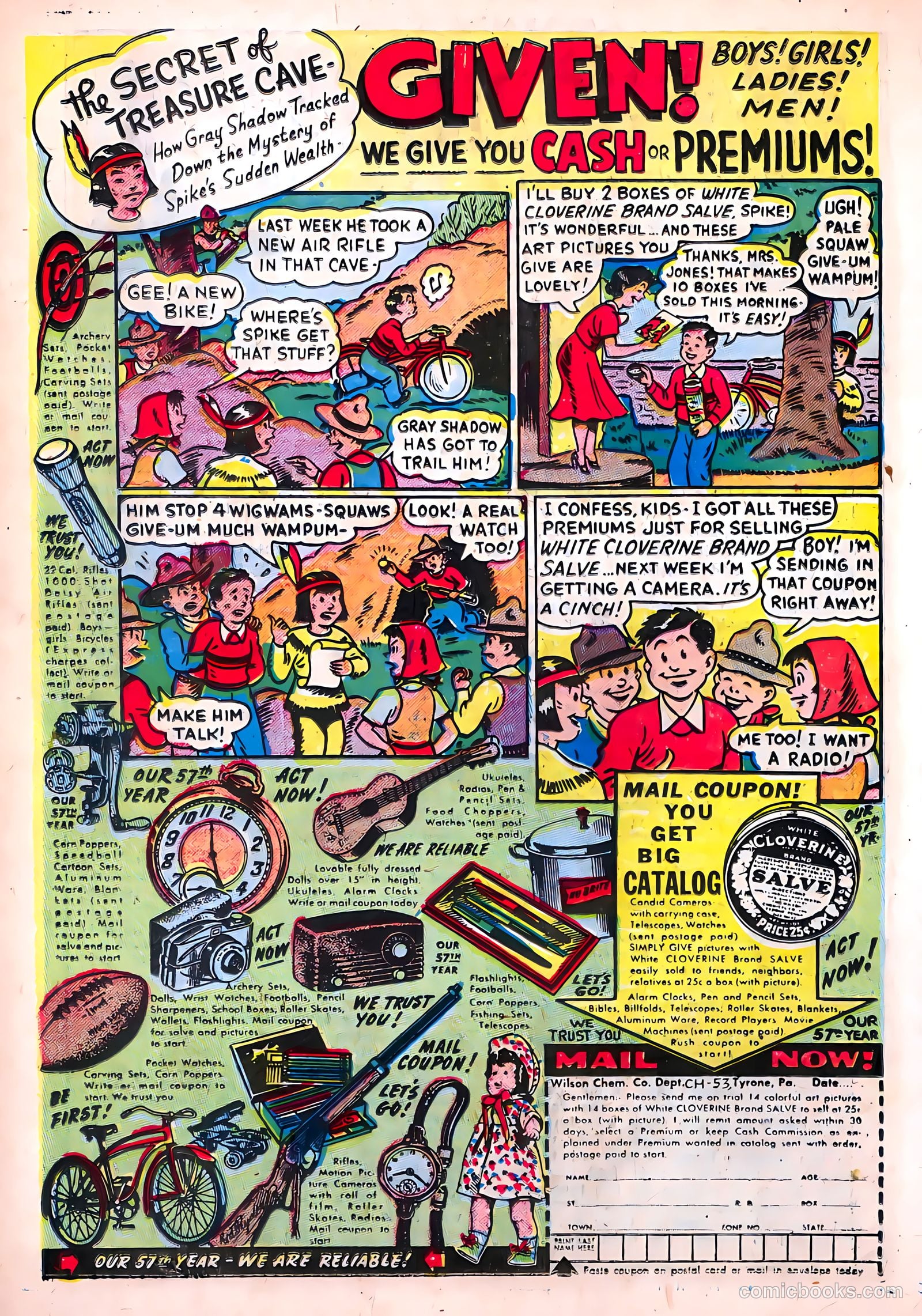 Black Diamond Western #42 (1953) — page 24