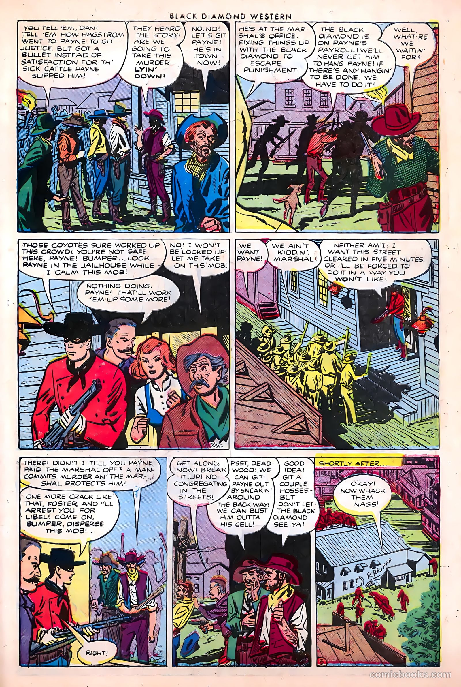 Black Diamond Western #42 (1953) — page 29