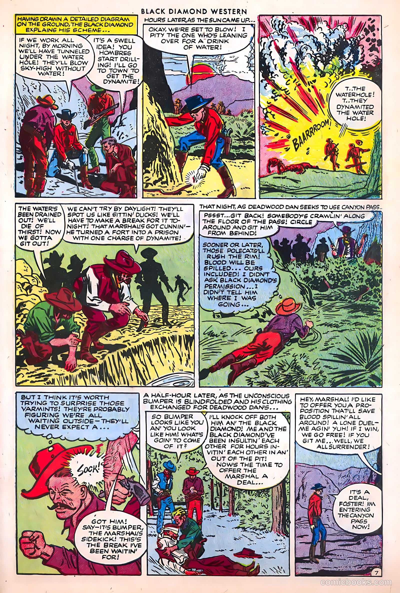 Black Diamond Western #42 (1953) — page 31