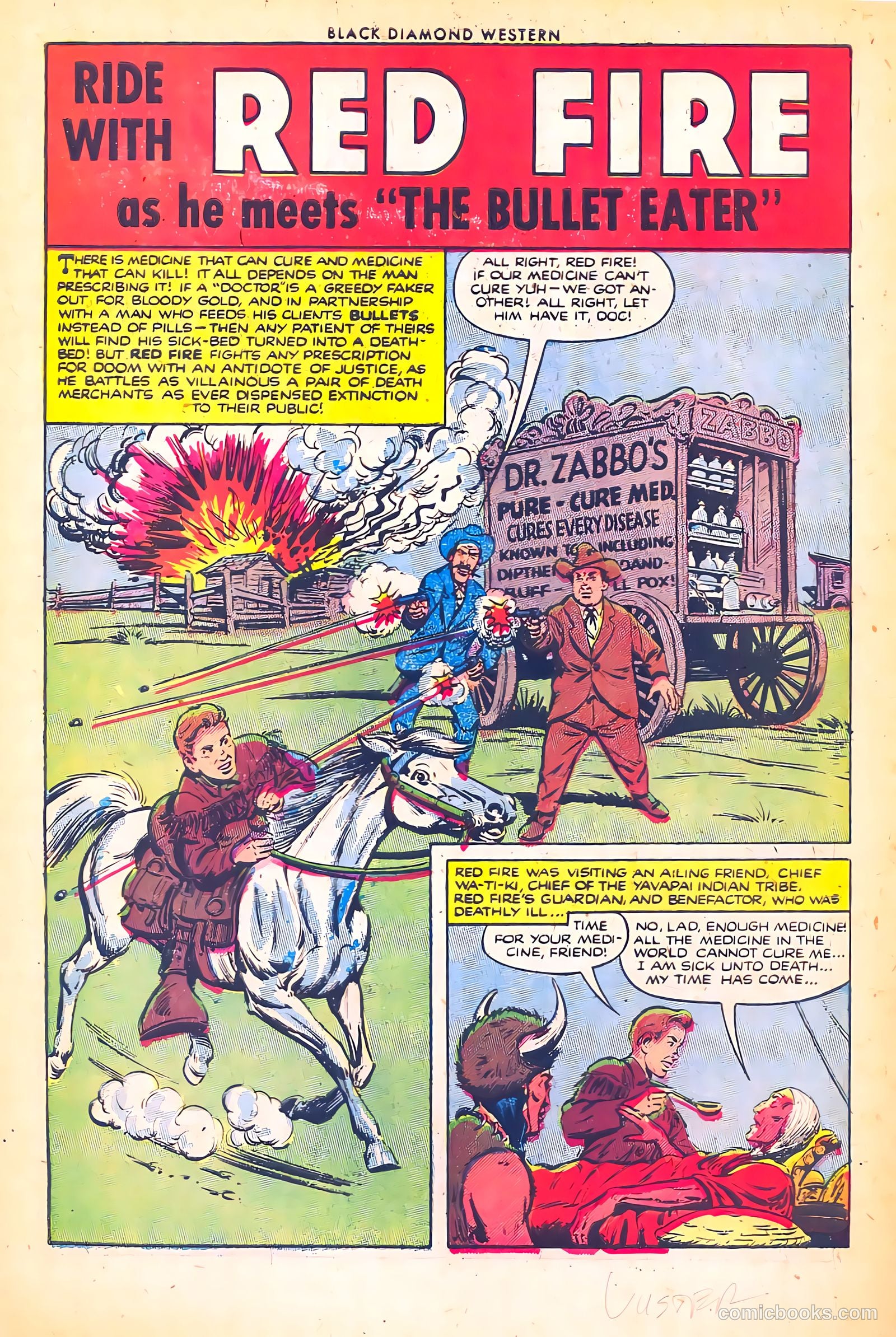 Black Diamond Western #43 (1953) — page 3