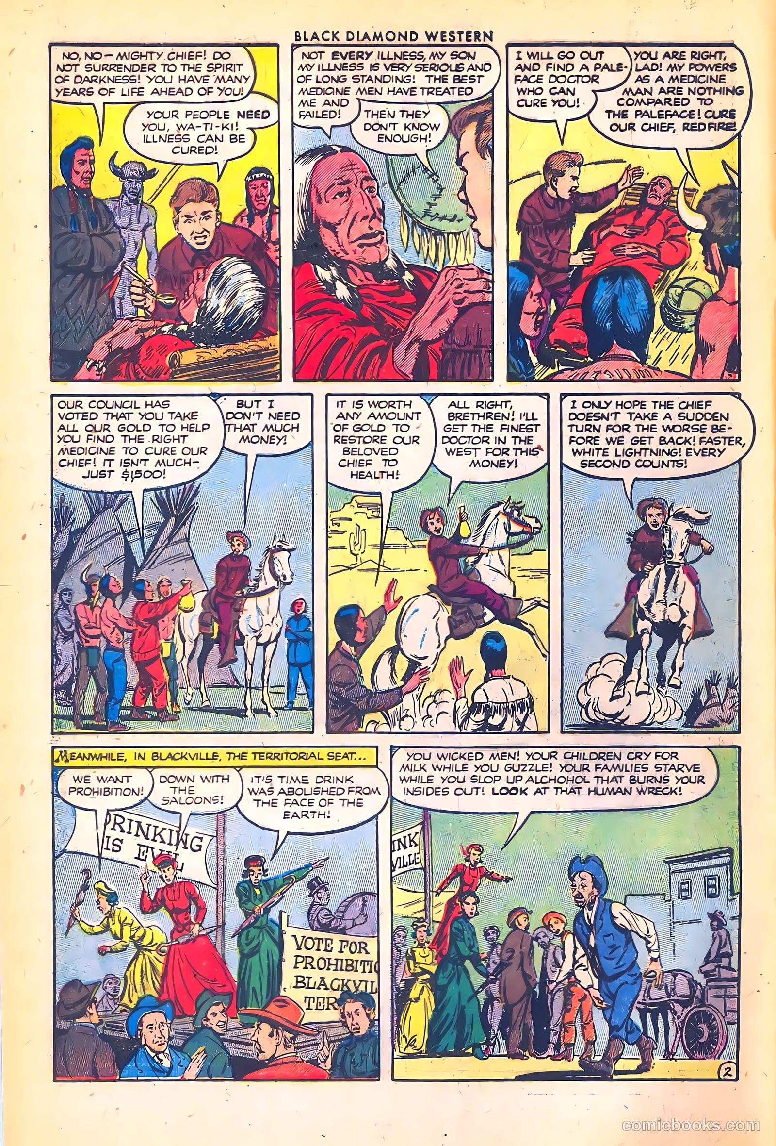Black Diamond Western #43 (1953) — page 4