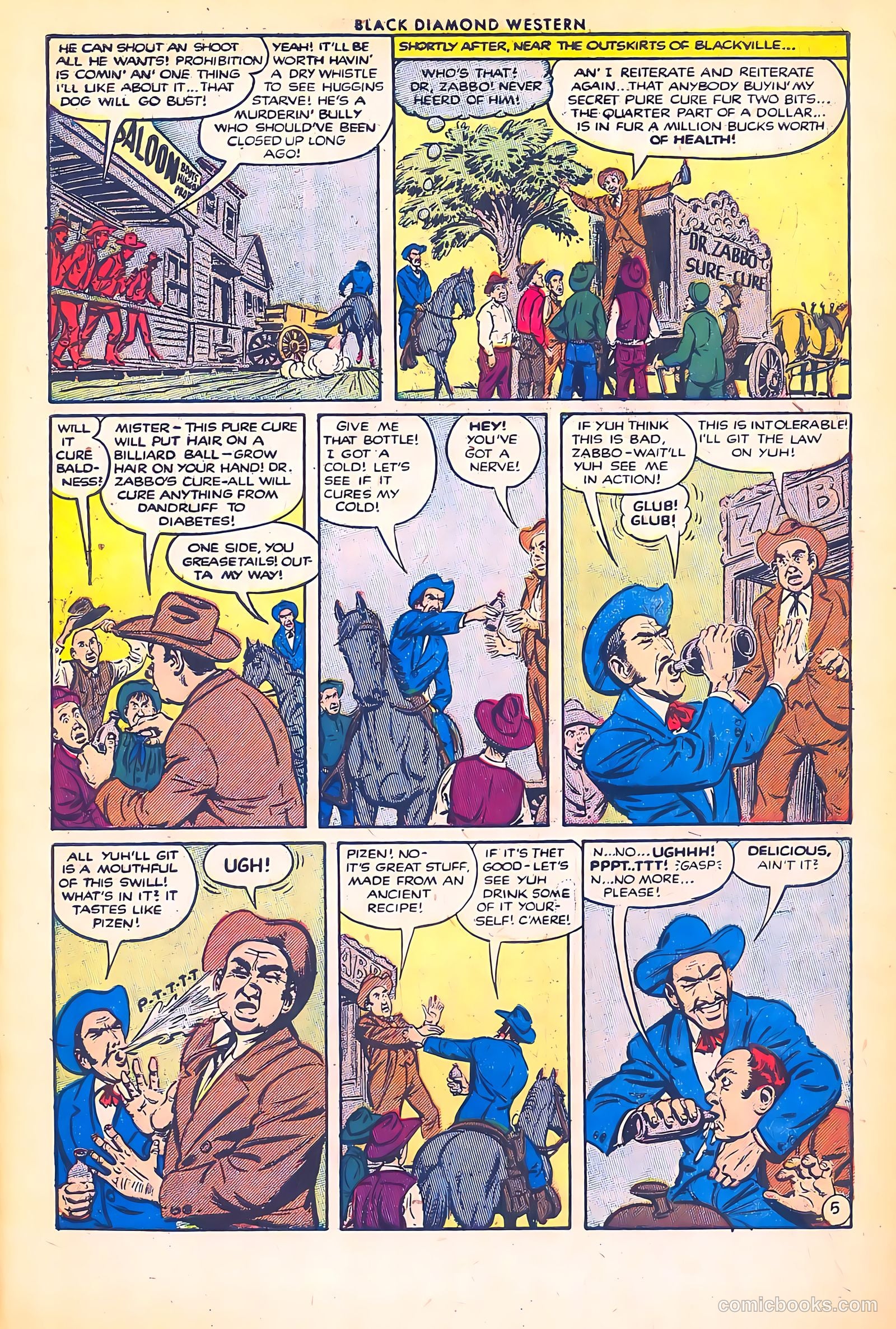 Black Diamond Western #43 (1953) — page 7