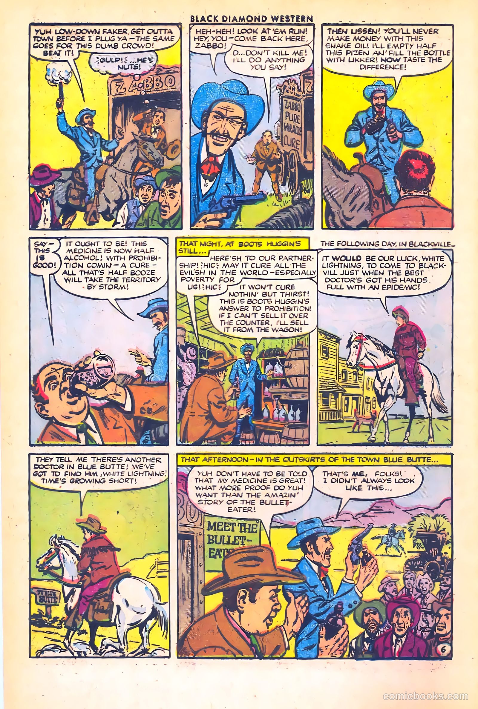 Black Diamond Western #43 (1953) — page 8