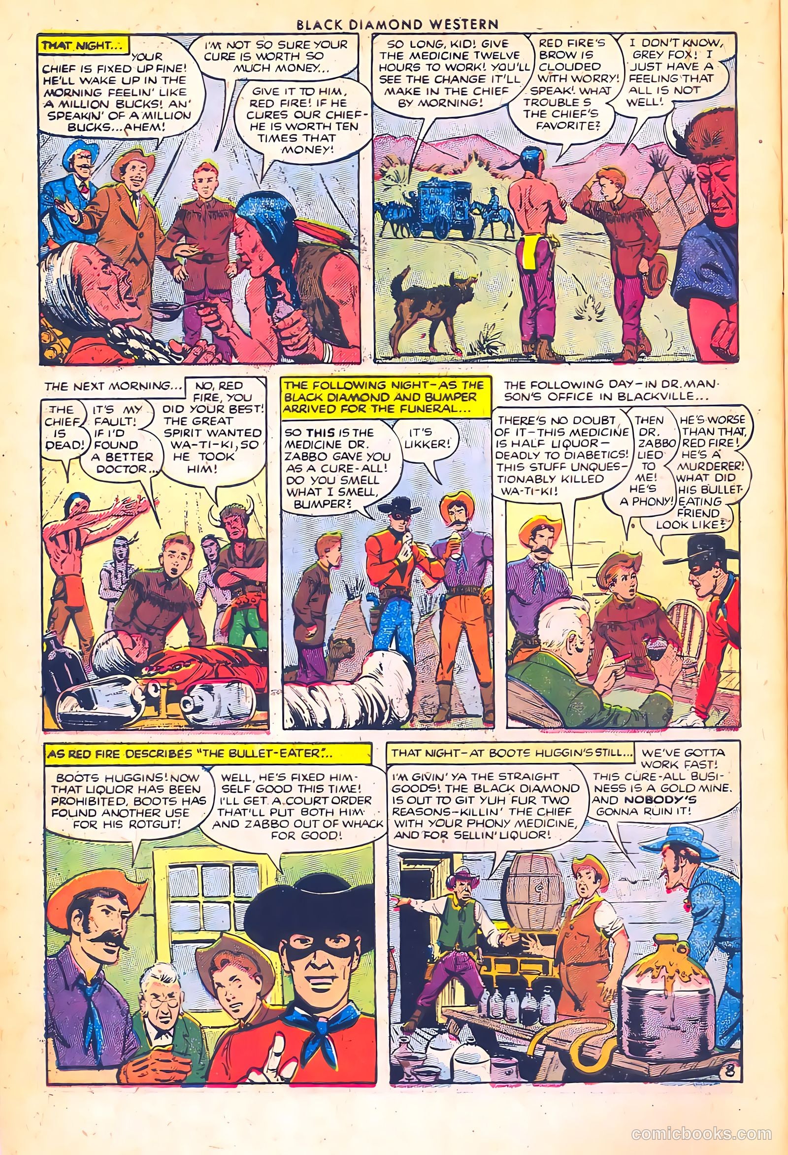 Black Diamond Western #43 (1953) — page 10