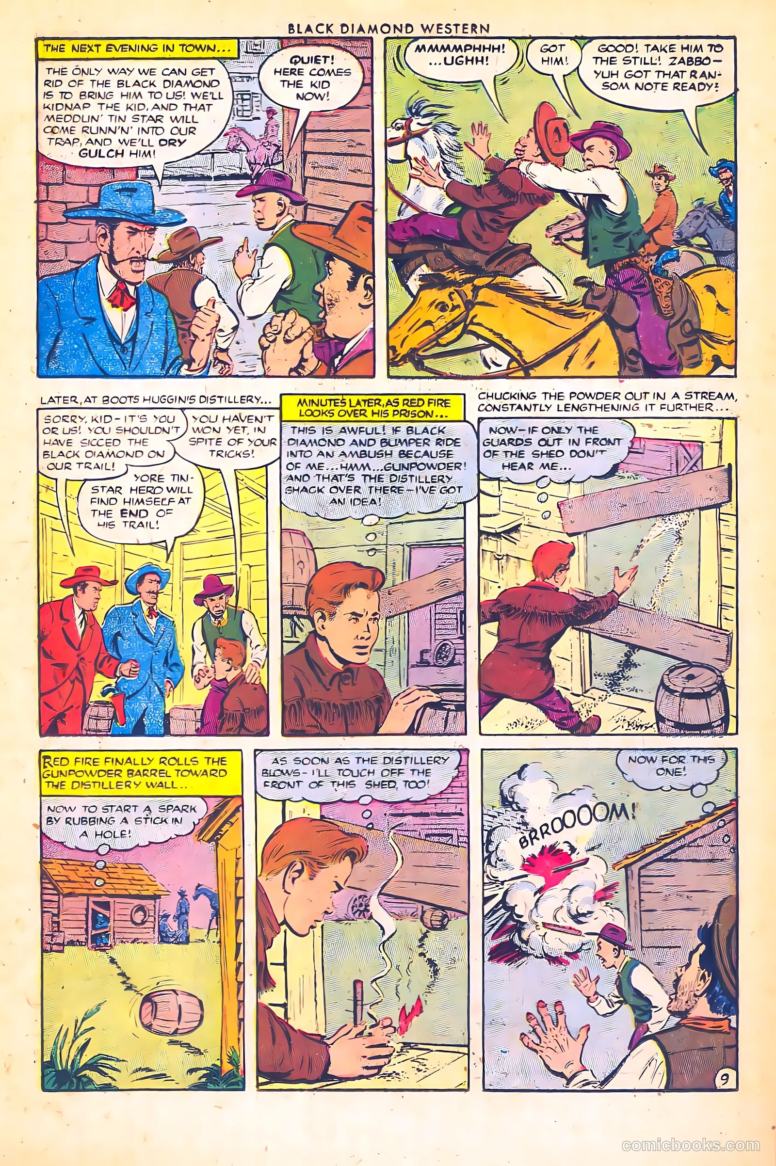 Black Diamond Western #43 (1953) — page 11
