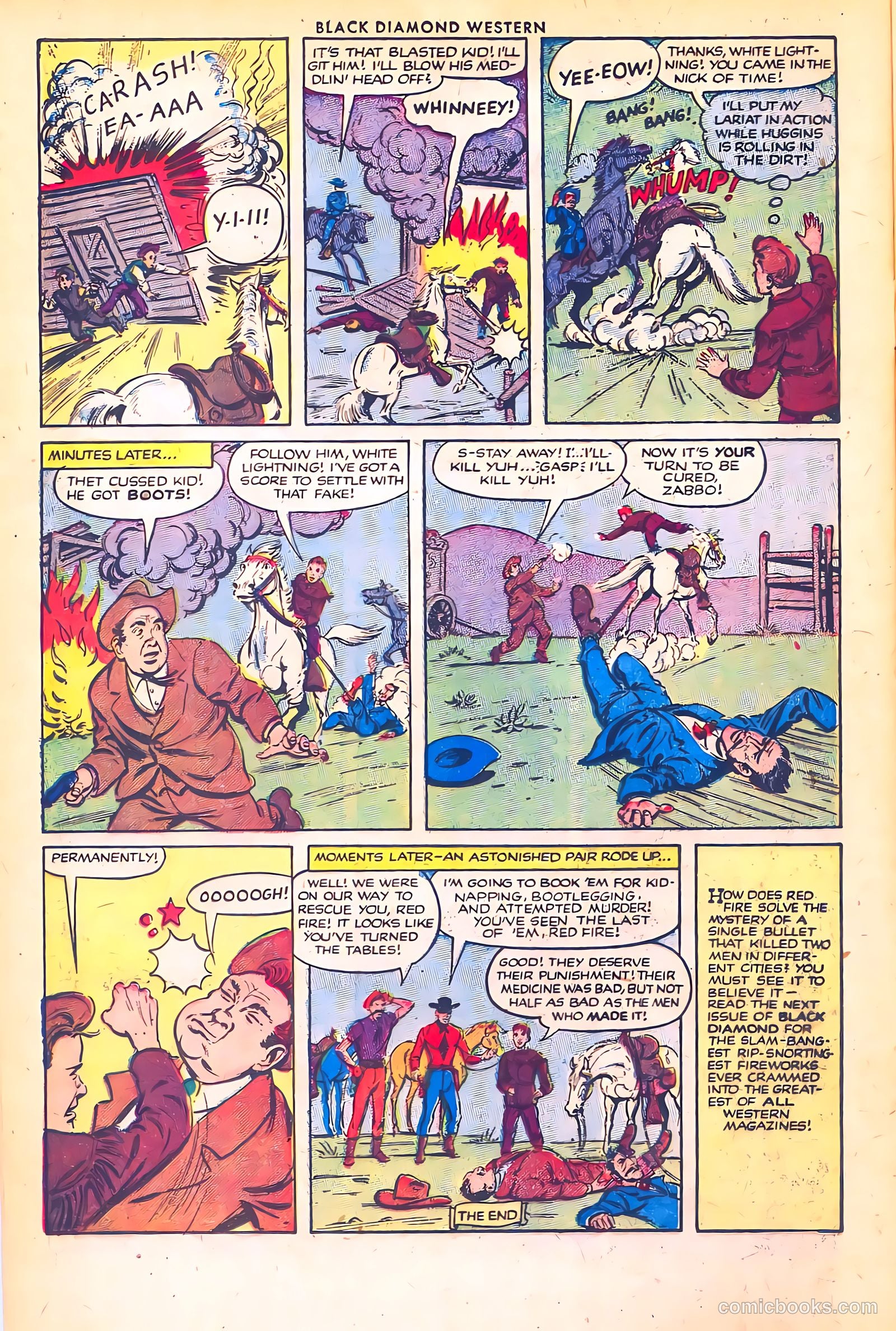 Black Diamond Western #43 (1953) — page 12
