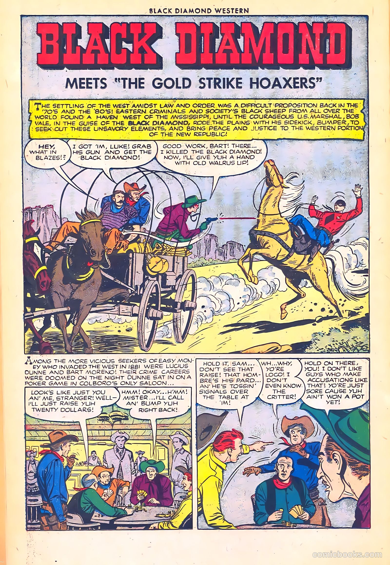 Black Diamond Western #43 (1953) — page 14