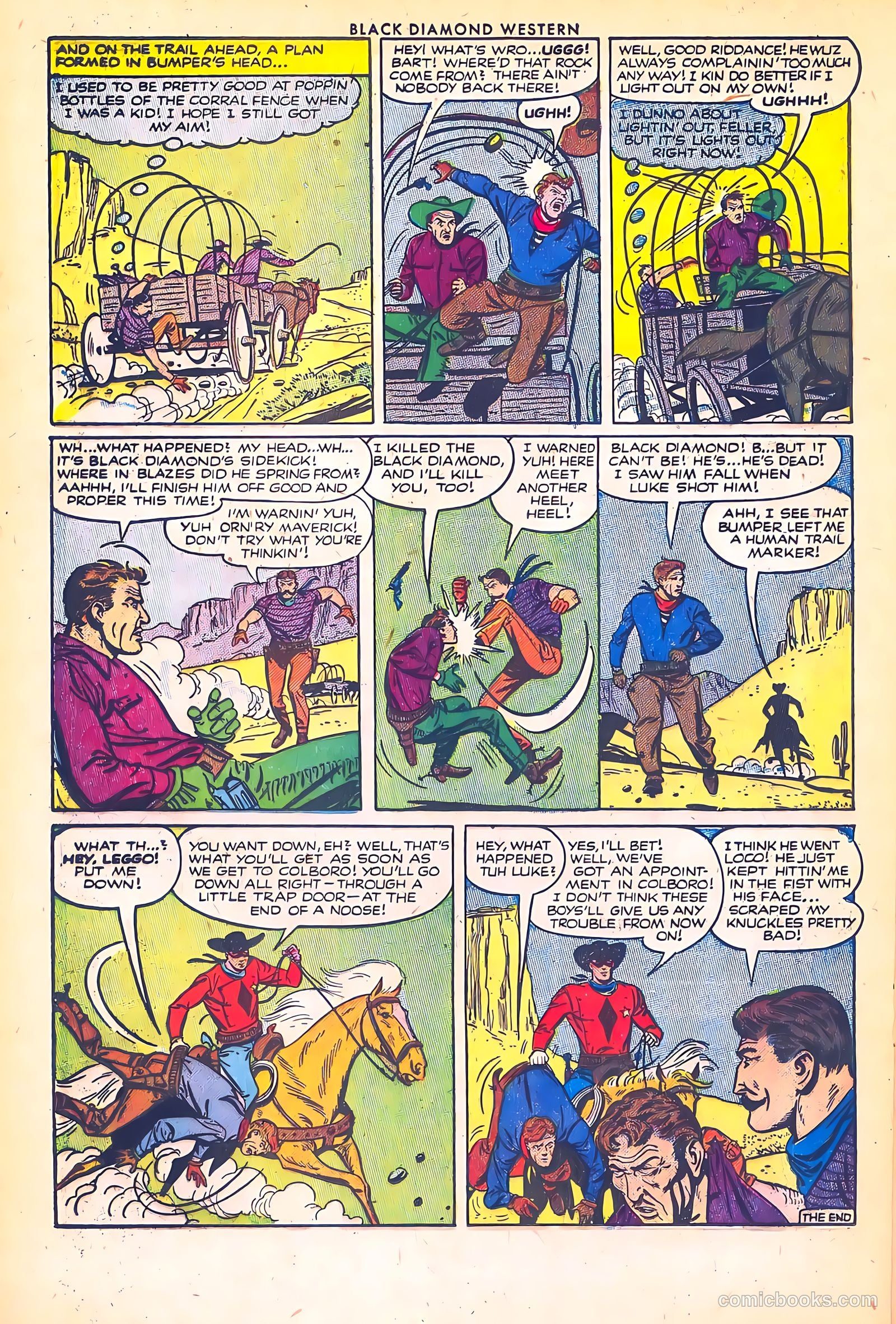 Black Diamond Western #43 (1953) — page 20