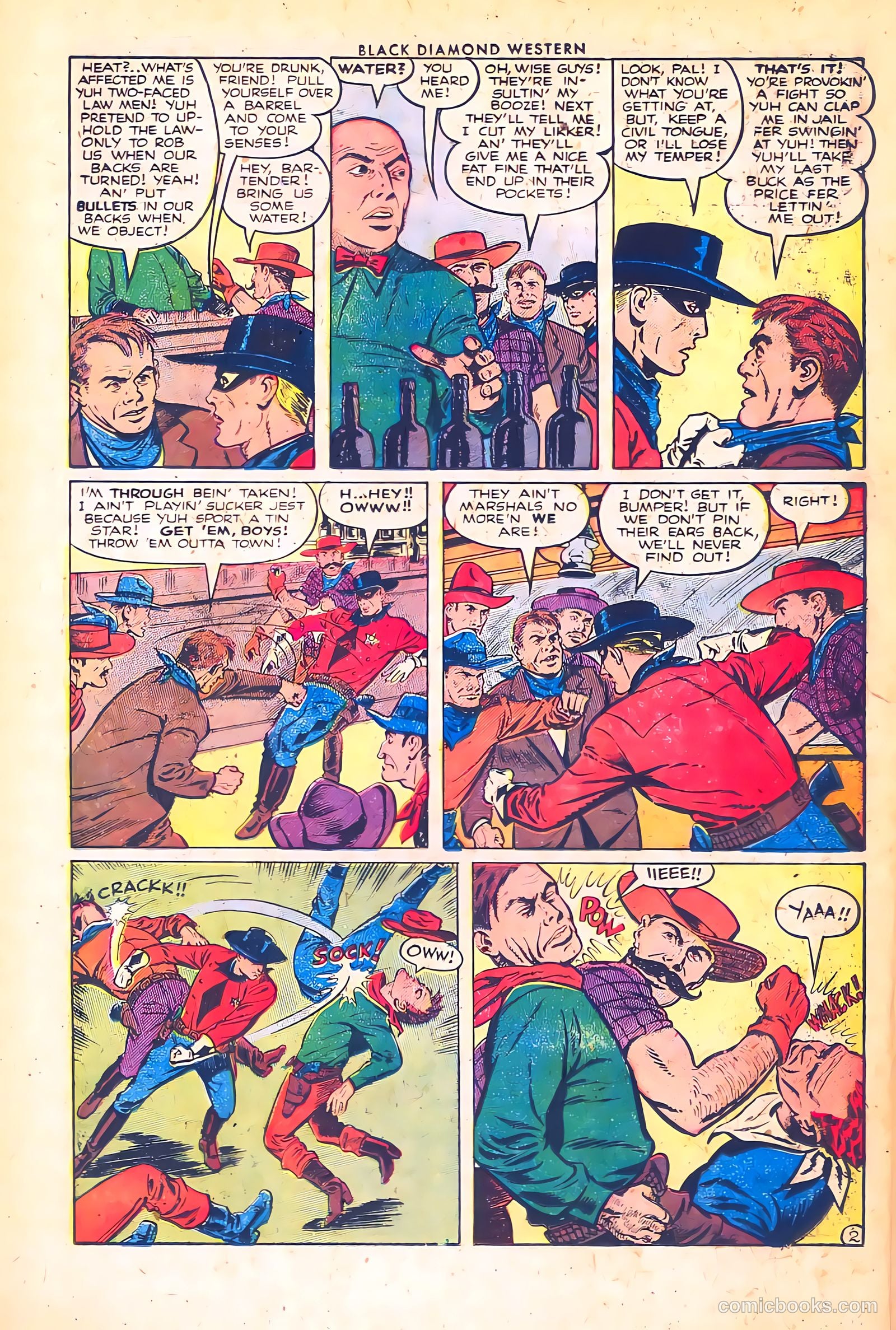 Black Diamond Western #43 (1953) — page 26