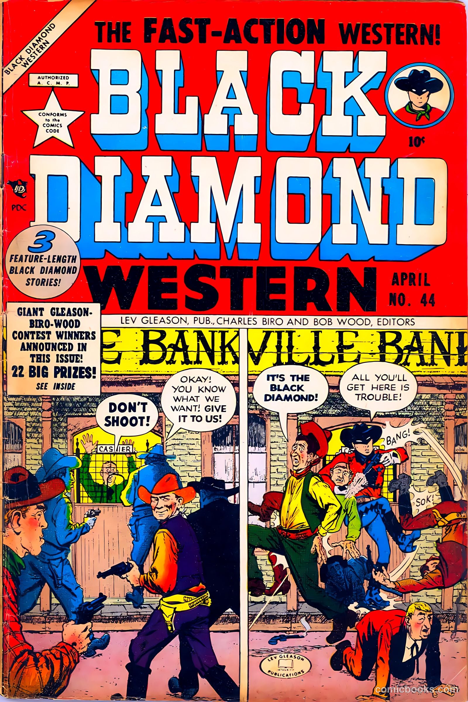 Black Diamond Western #44 (1953) — page 1