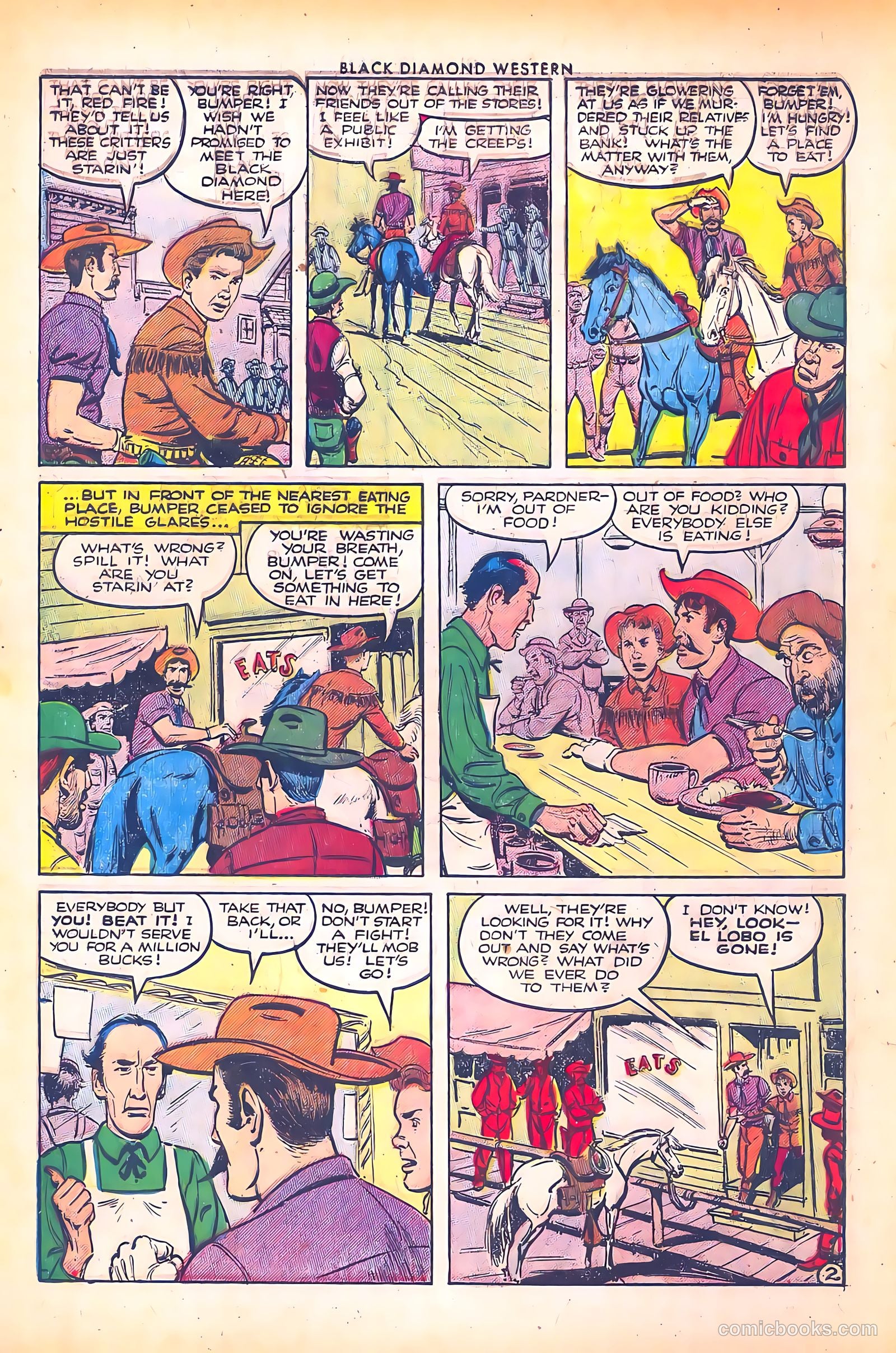 Black Diamond Western #44 (1953) — page 4