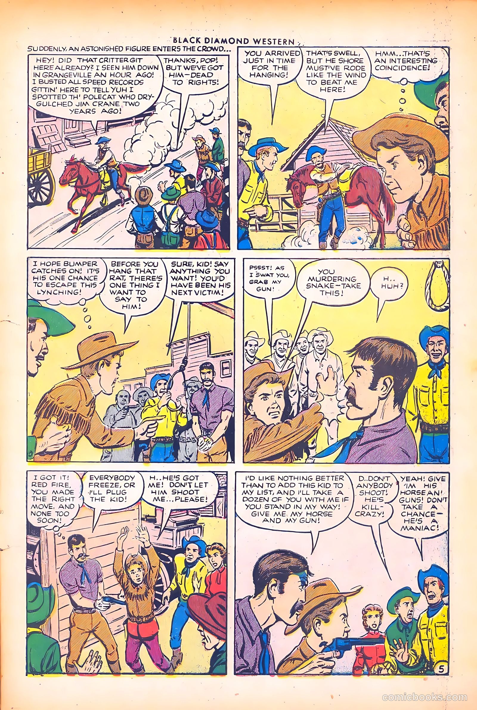 Black Diamond Western #44 (1953) — page 7