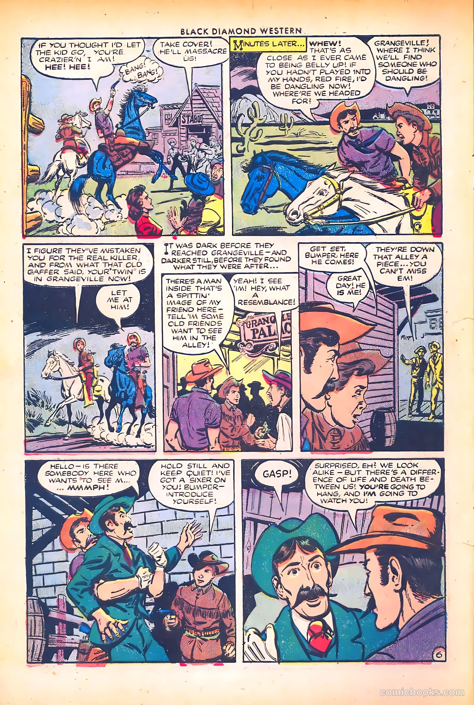 Black Diamond Western #44 (1953) — page 8