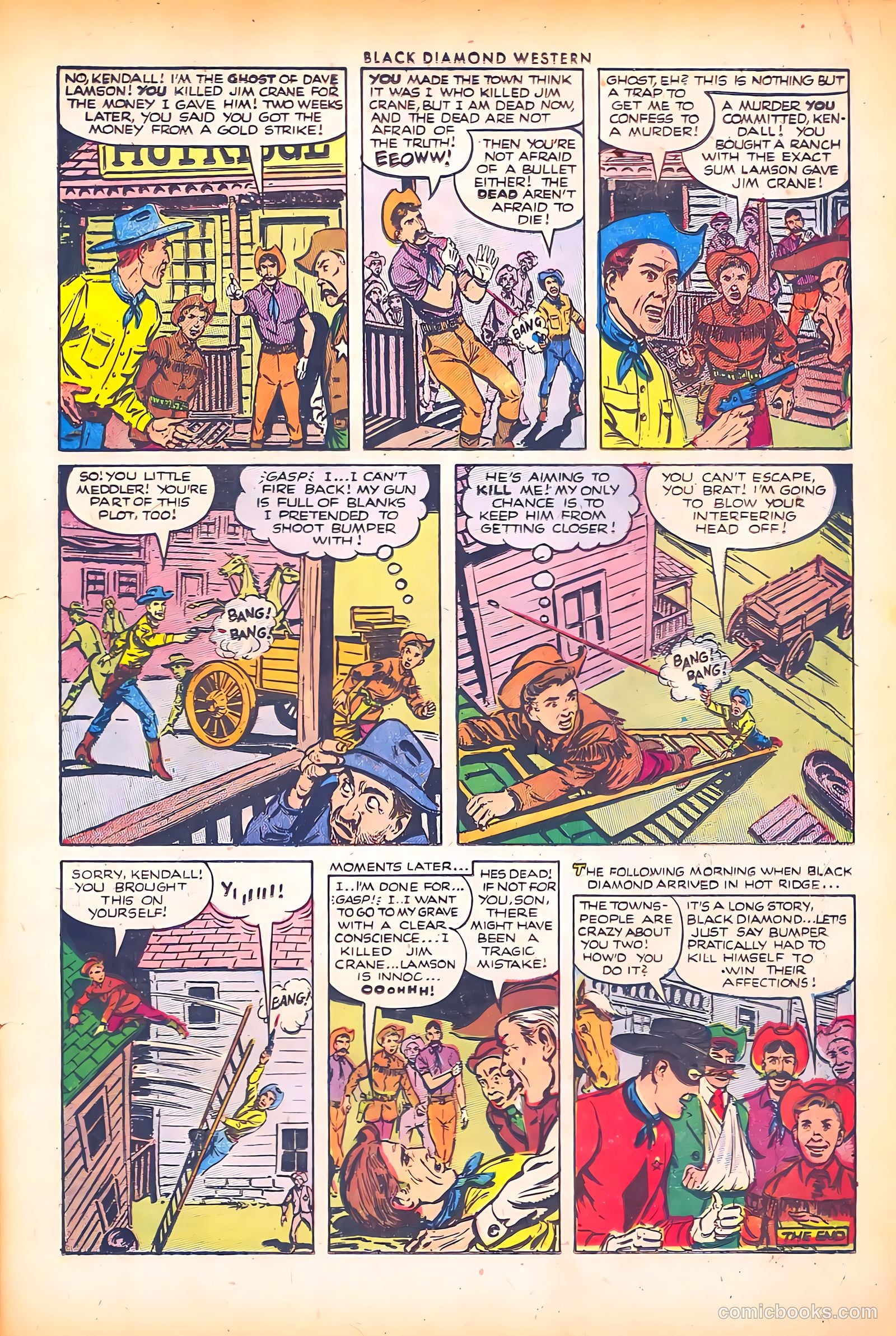 Black Diamond Western #44 (1953) — page 11