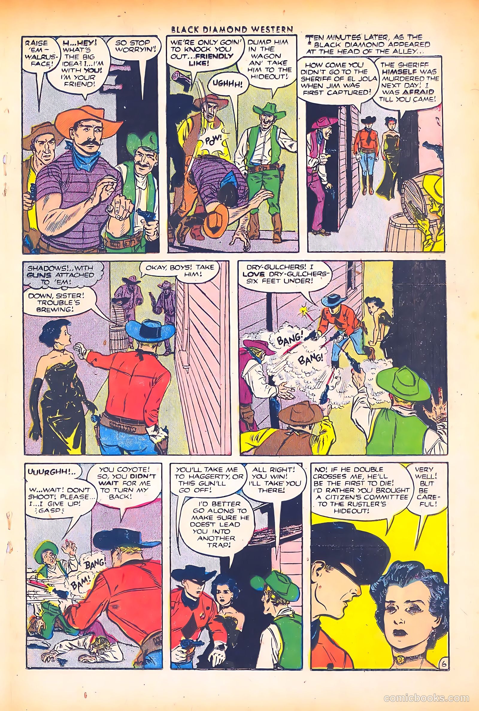 Black Diamond Western #44 (1953) — page 19